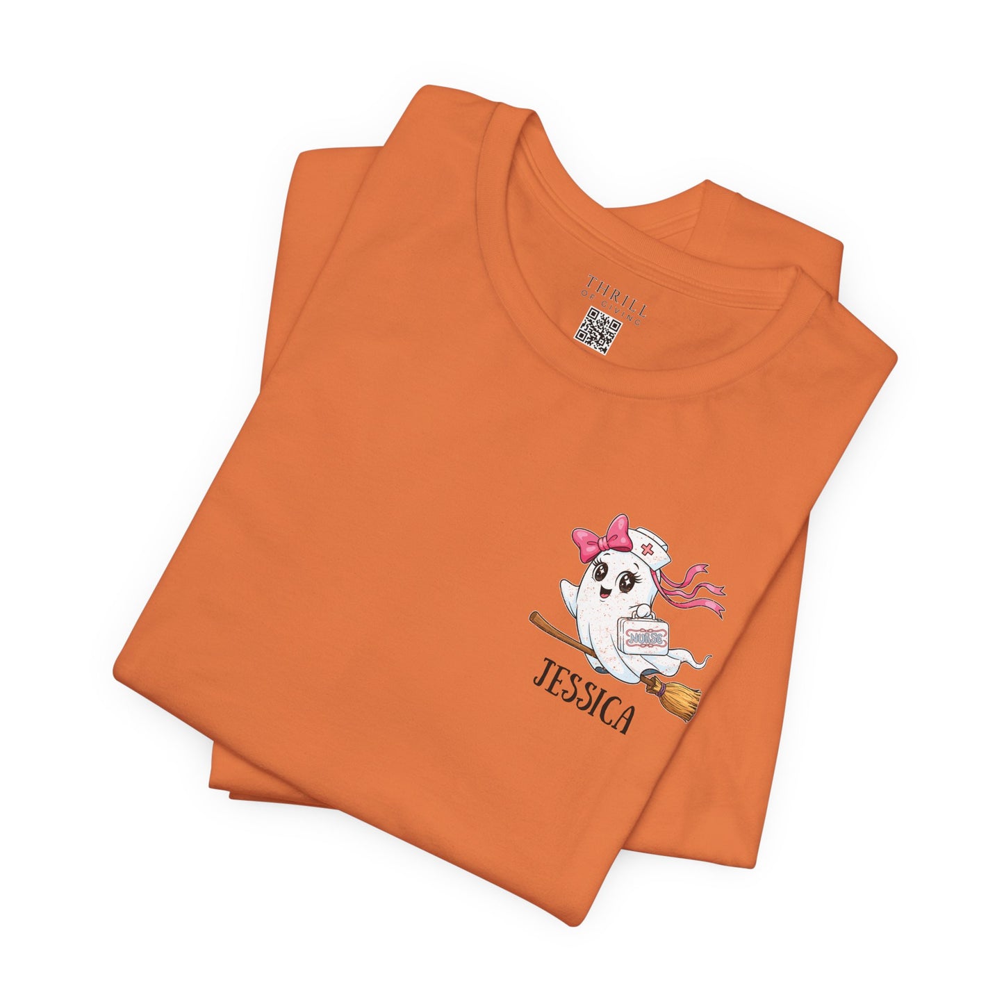 Personalized Nurse - Halloween T-shirt