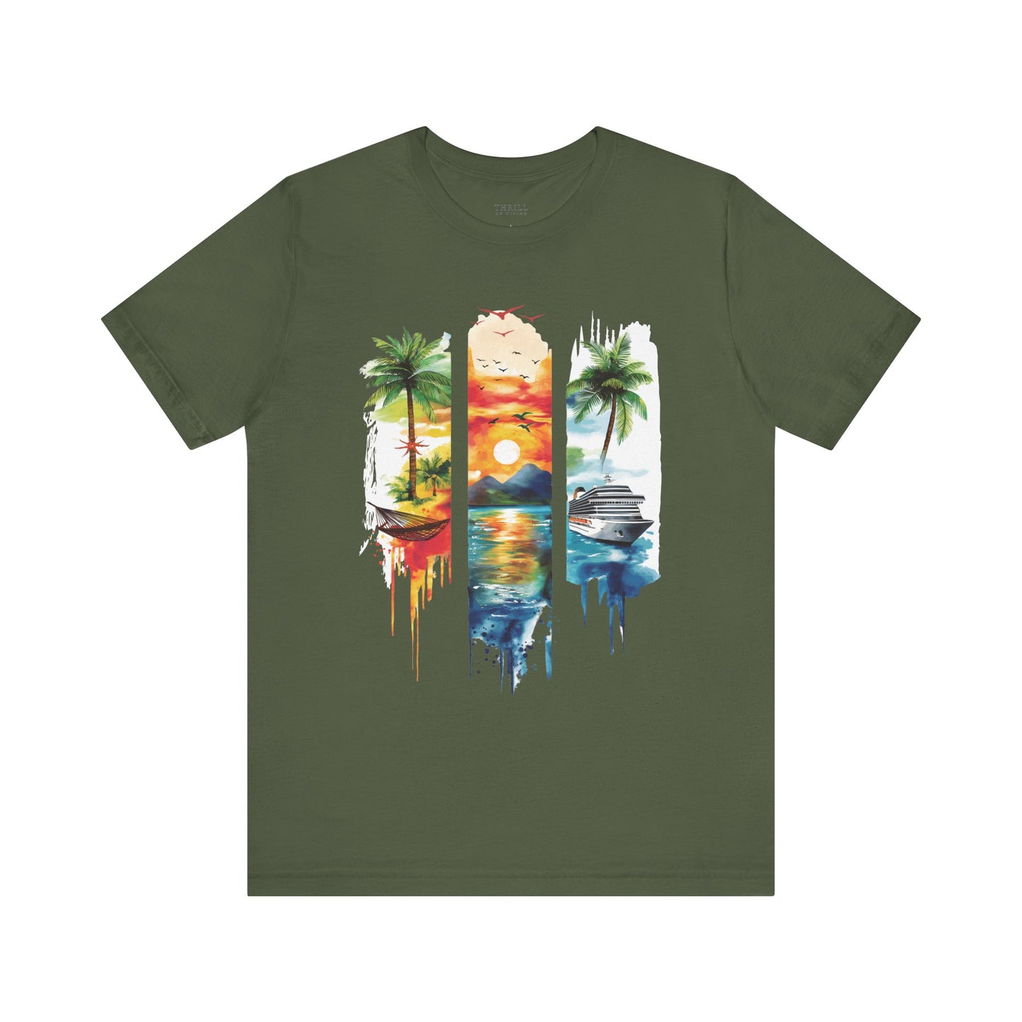 Watercolor Cruise T-shirt