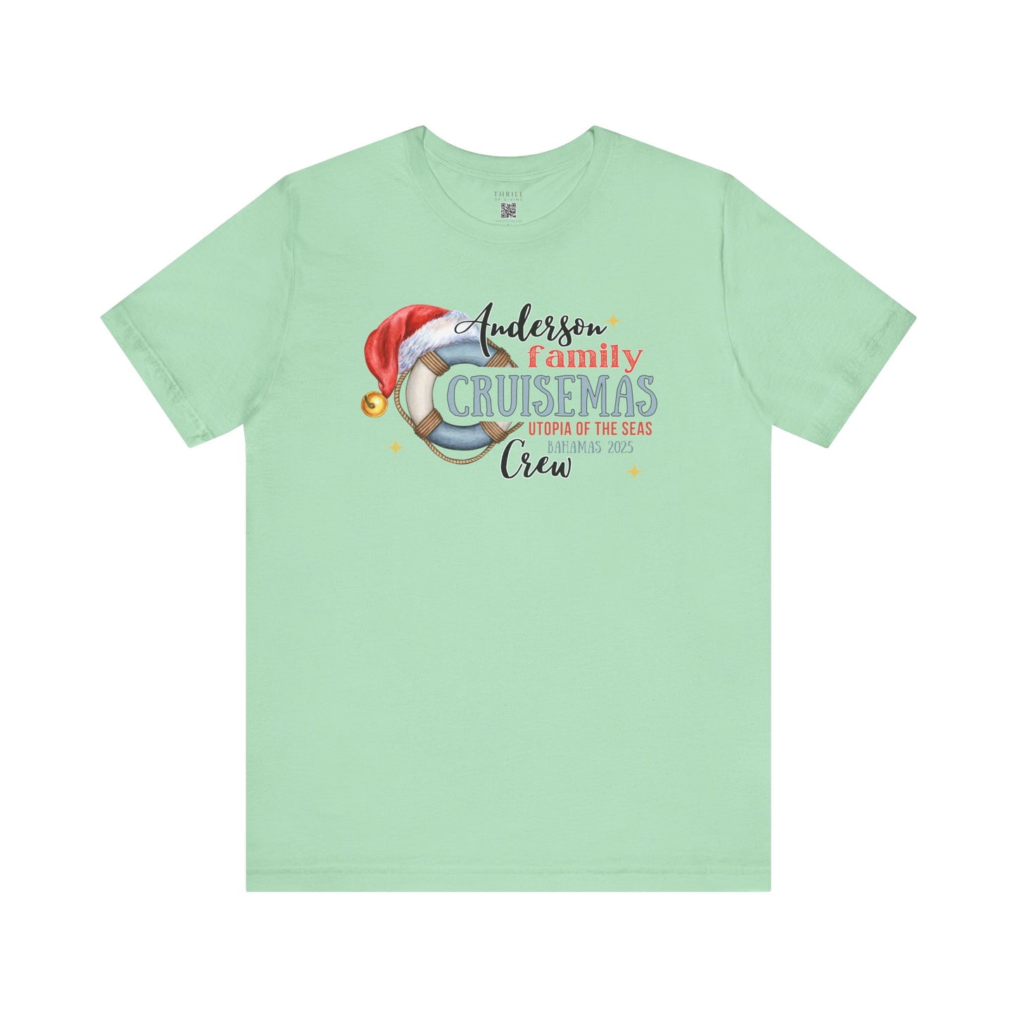 Custom CRUISE Family Christmas T-shirt