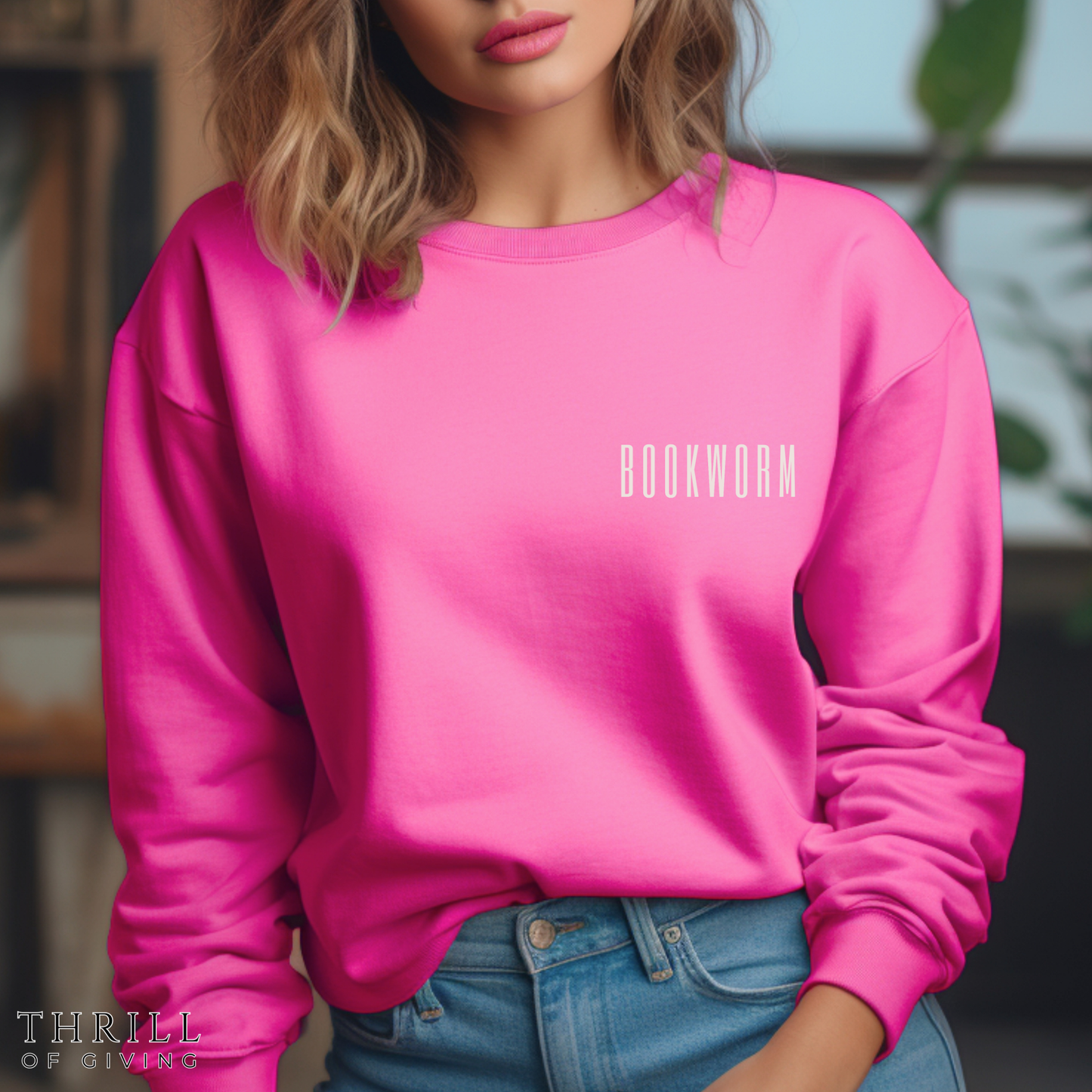 BOOKWORM Sweatshirt - Minimal