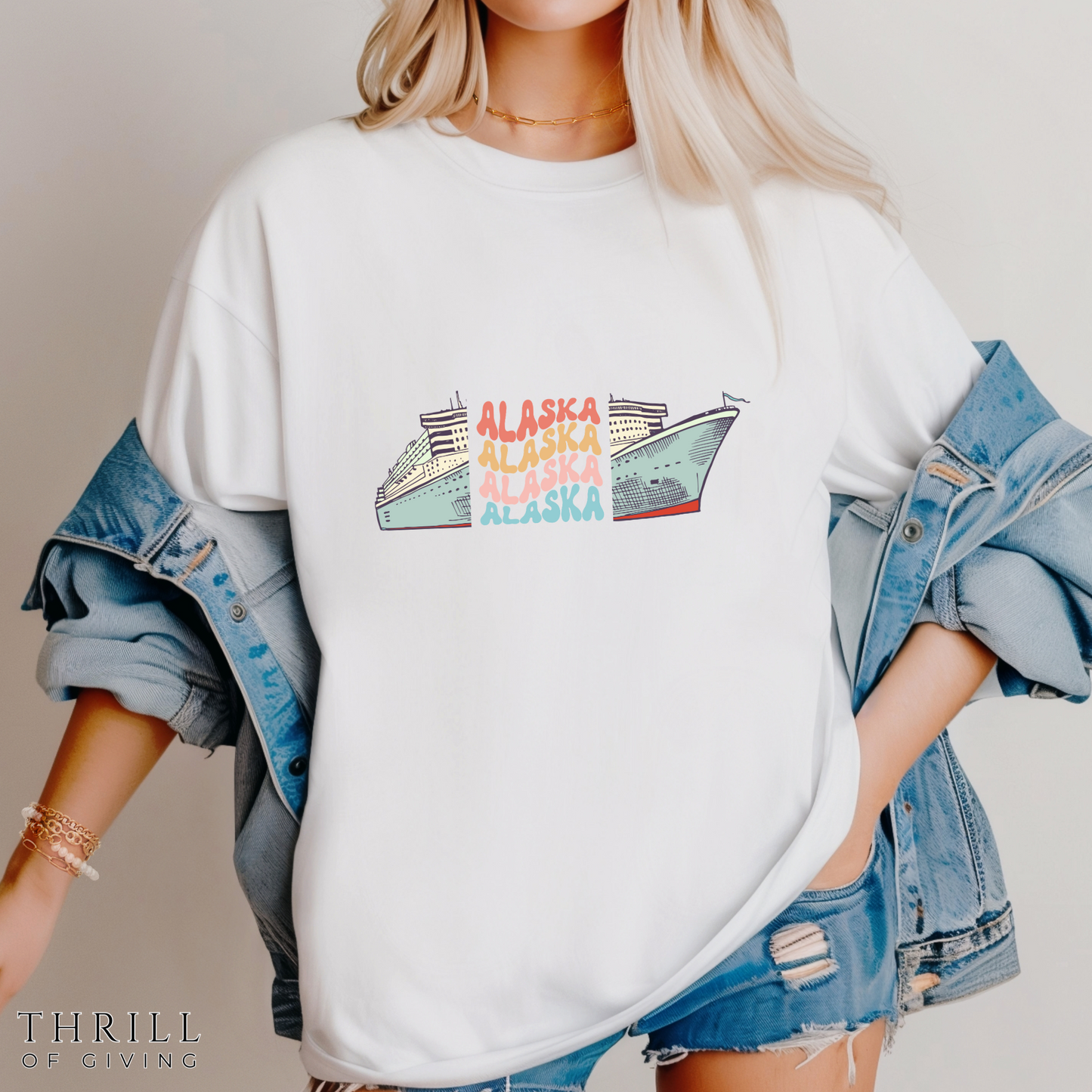 Retro Alaska Cruise T-shirt