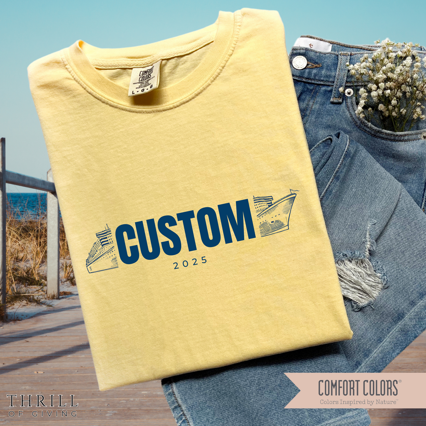Custom Destination Cruise T-shirt