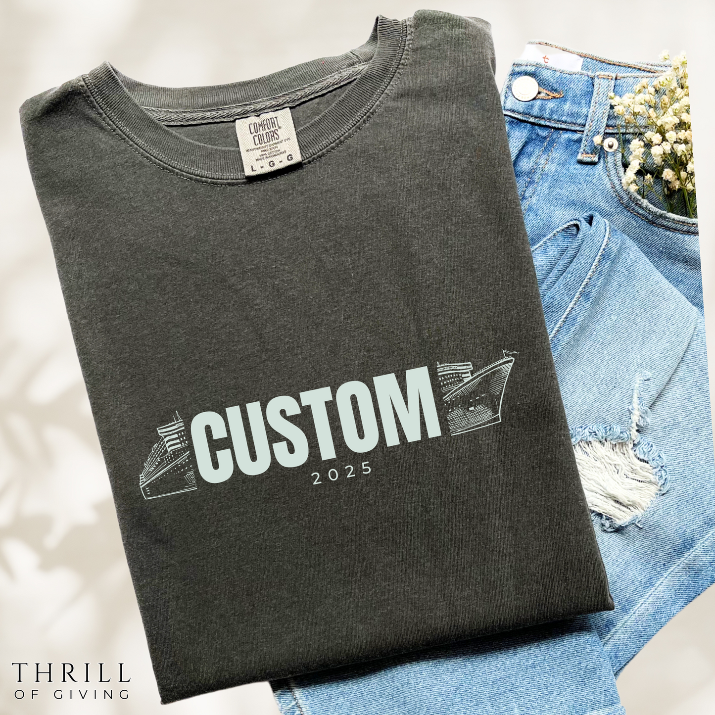 Custom Destination Cruise T-shirt