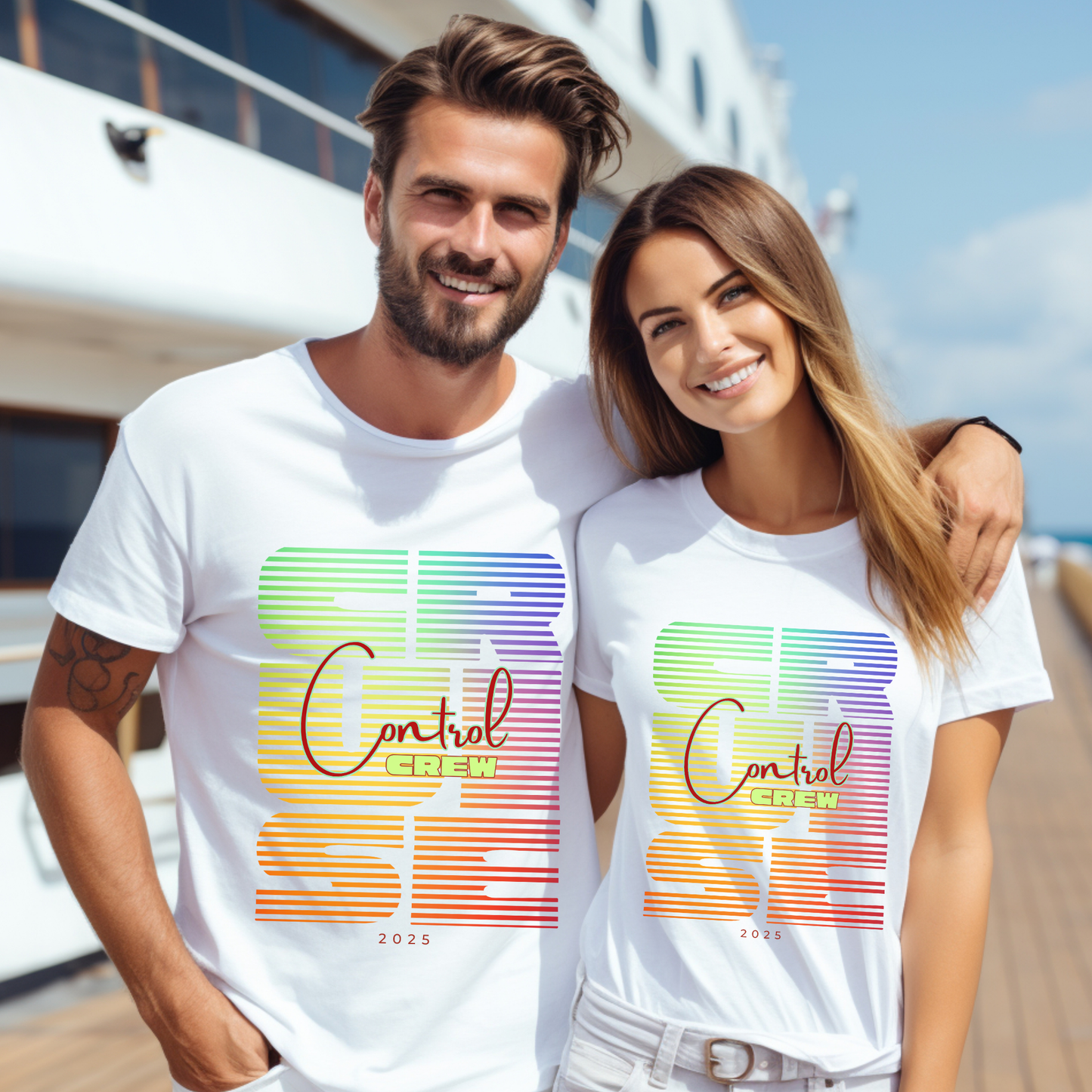 Funny CRUISE CONTROL Crew Tee
