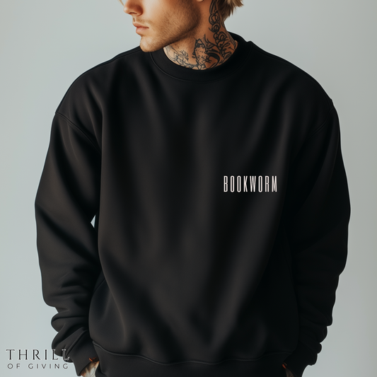 BOOKWORM Sweatshirt - Minimal