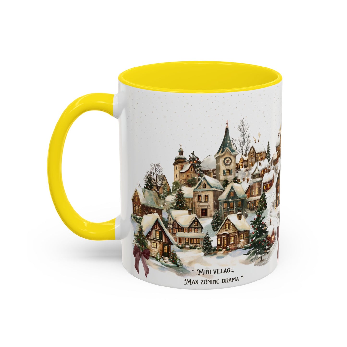 Tiny Christmas Village Mug