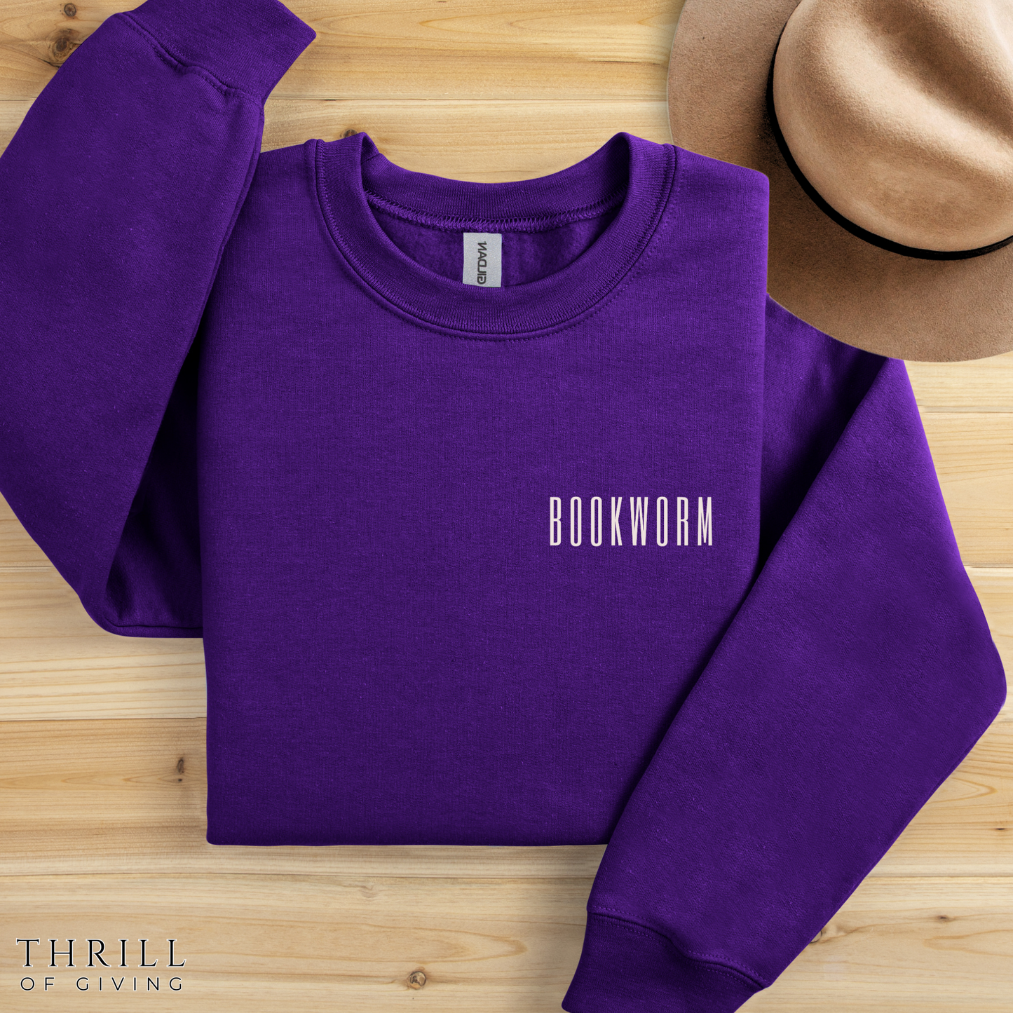 BOOKWORM Sweatshirt - Minimal