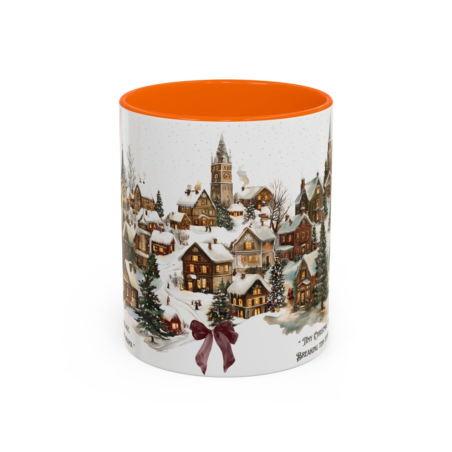 Tiny Christmas Village Mug