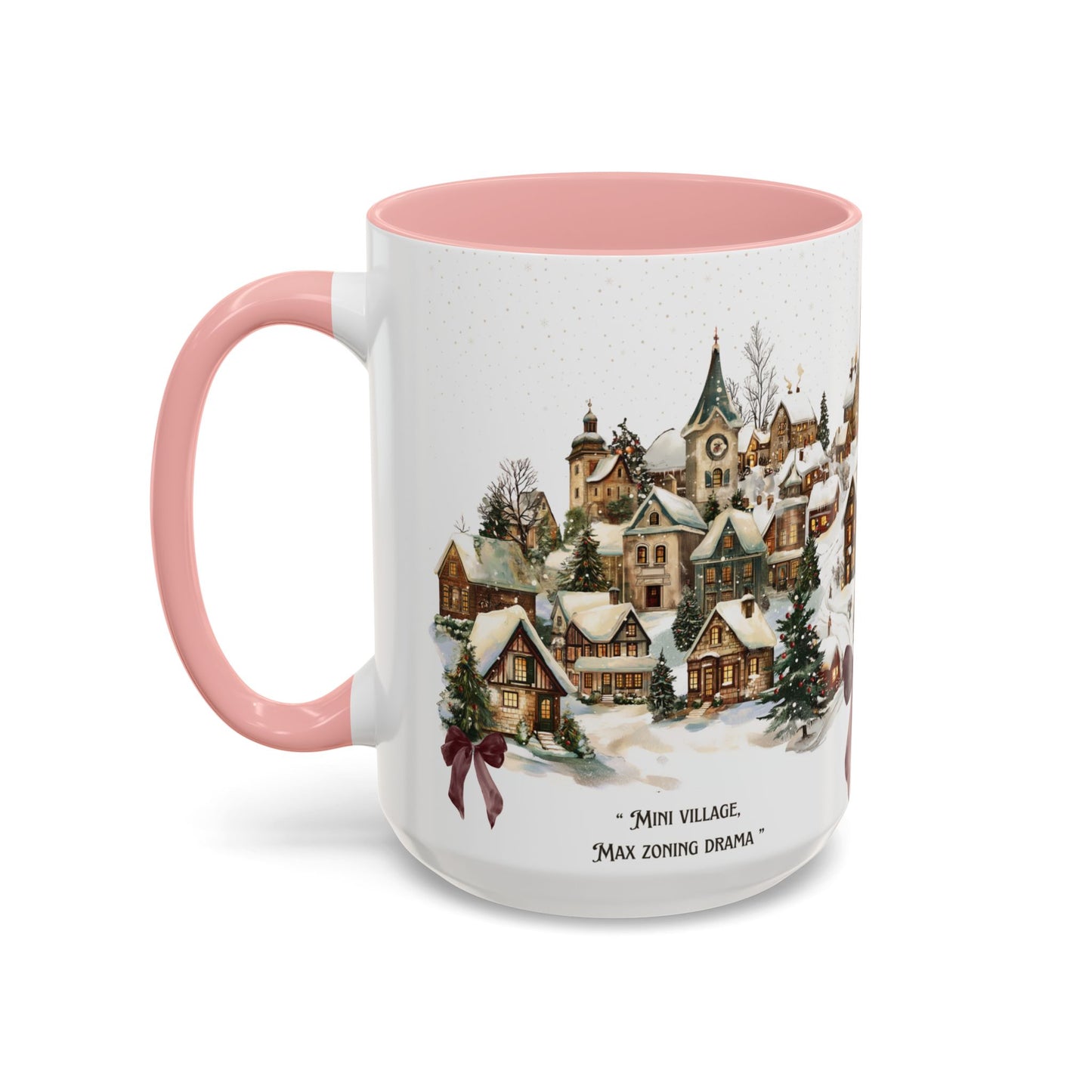 Tiny Christmas Village Mug