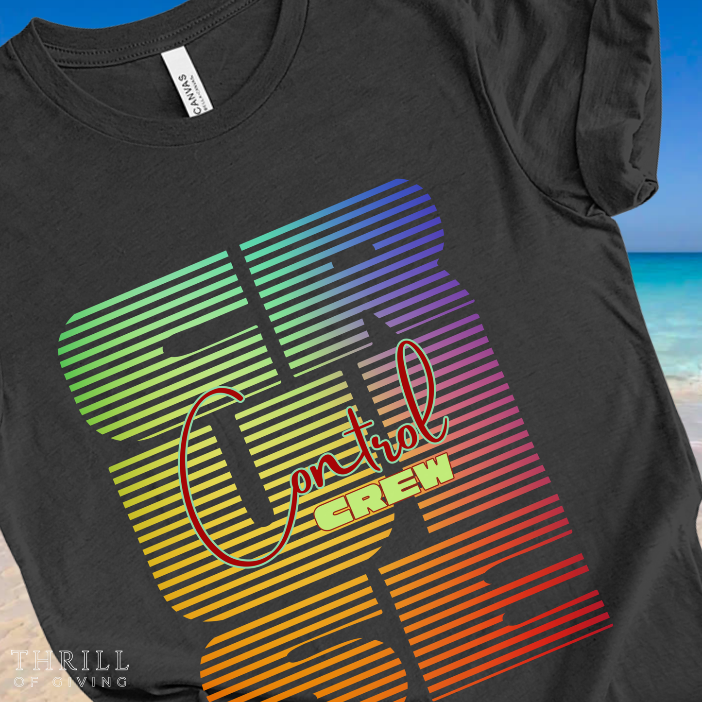 Funny CRUISE CONTROL Crew Tee