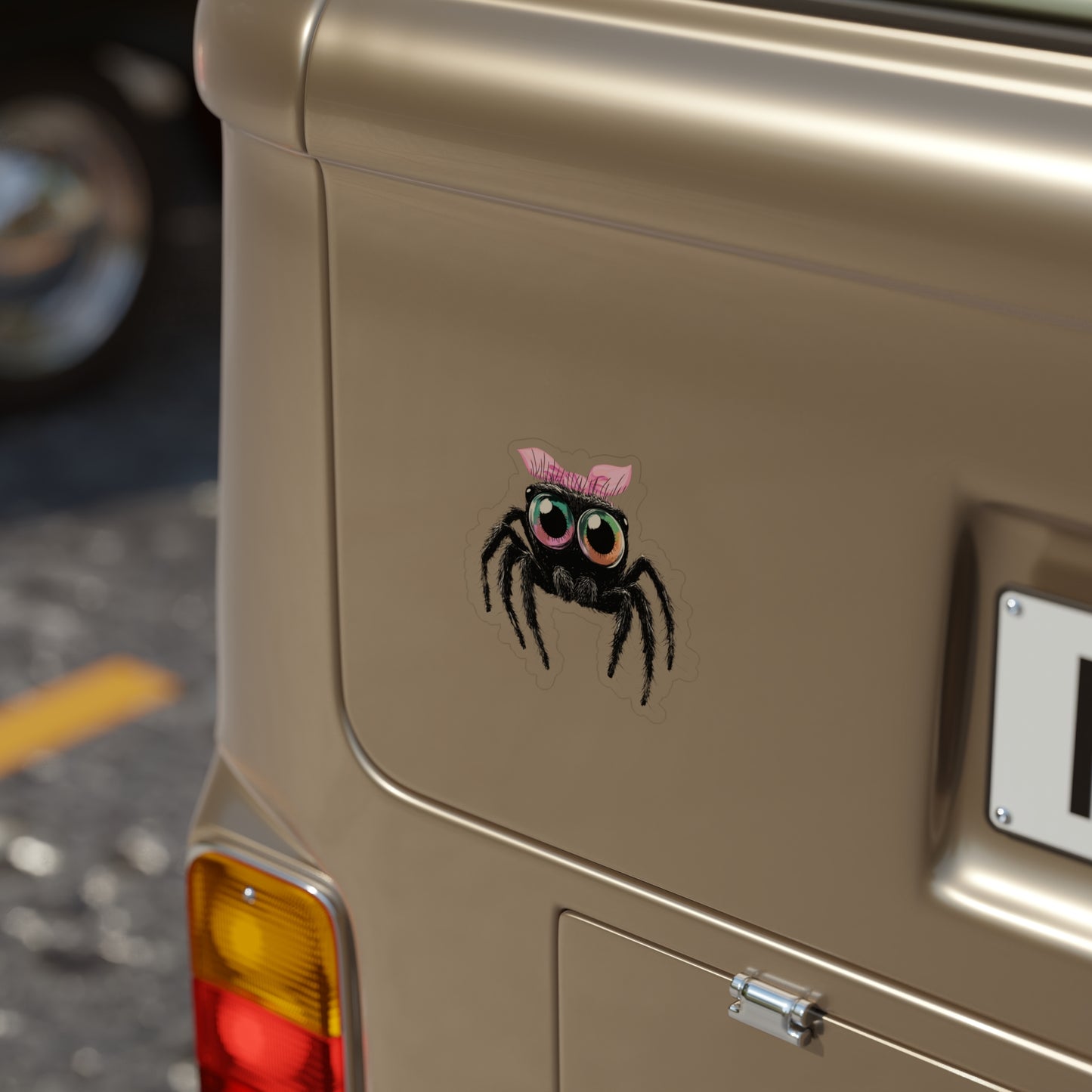 Pink Bow Cutie Spoodie - Fun Die-Cut Sticker