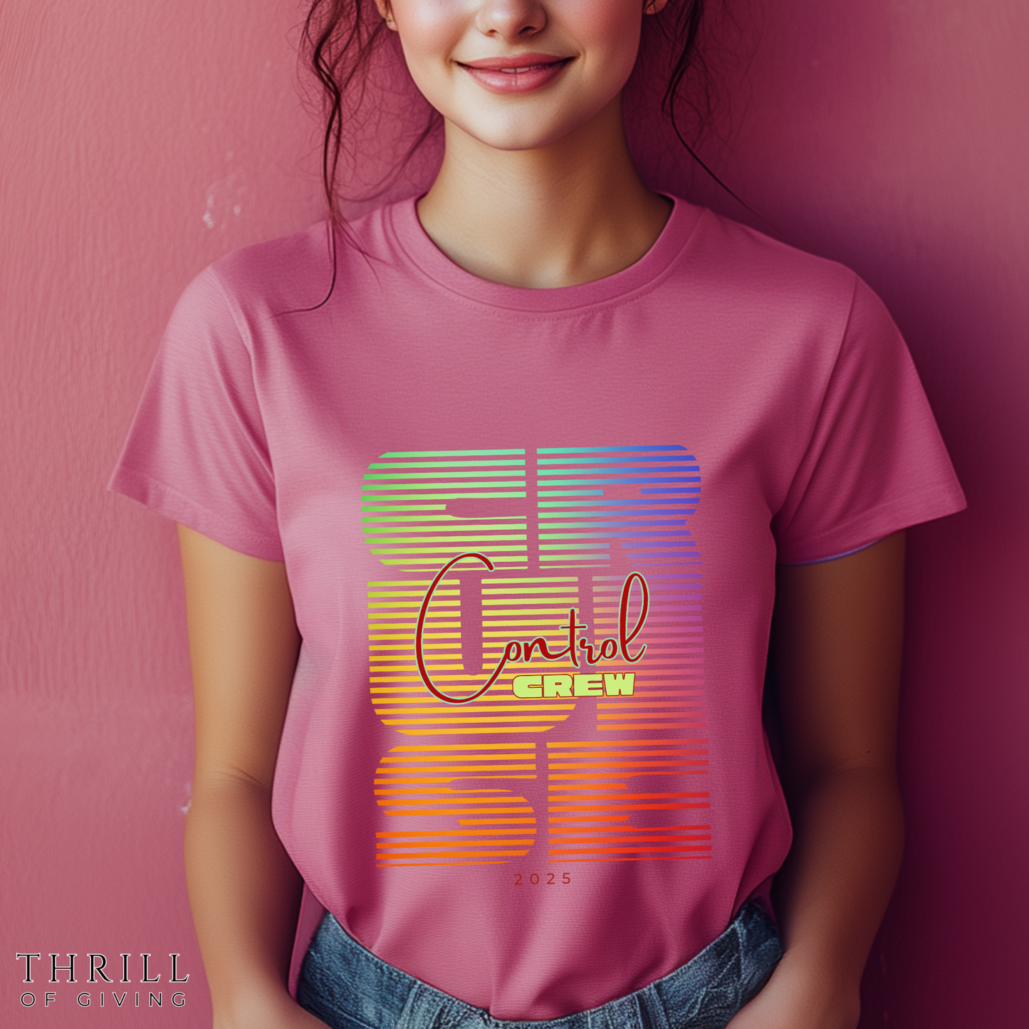 Funny CRUISE CONTROL Crew Tee