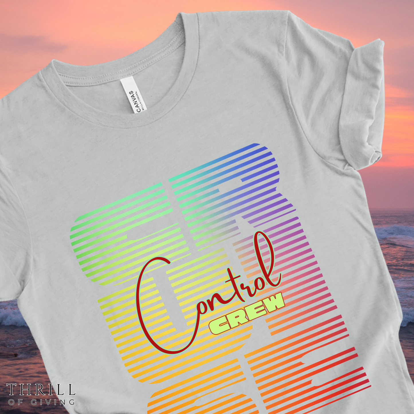 Funny CRUISE CONTROL Crew Tee