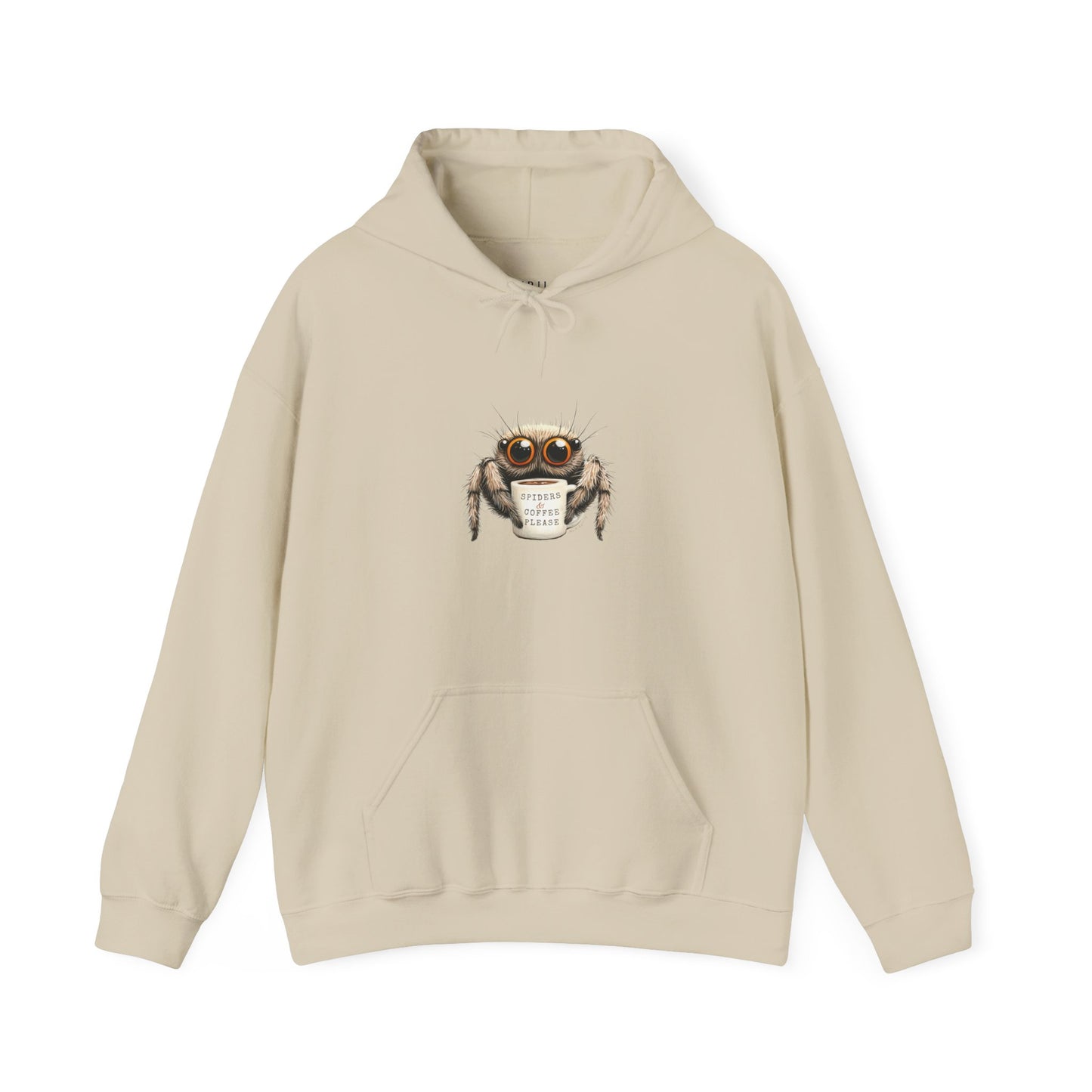 Coffee Spiders Please Hoodie