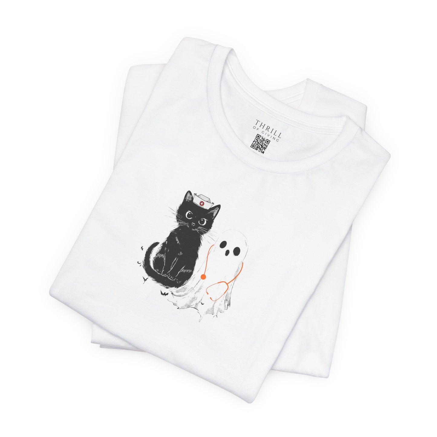 Spooky Nurse Halloween T-shirt
