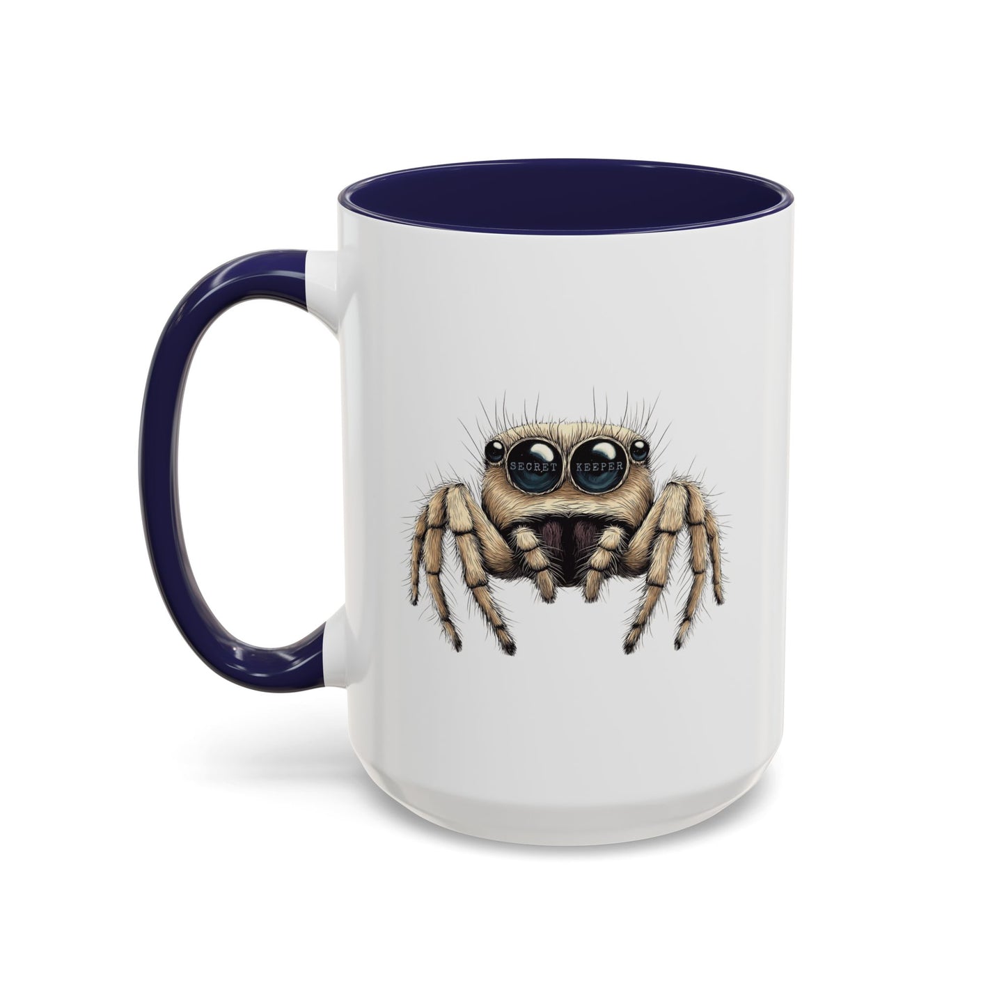 Cute Jumping Spider Mug - SECRET KEEPER