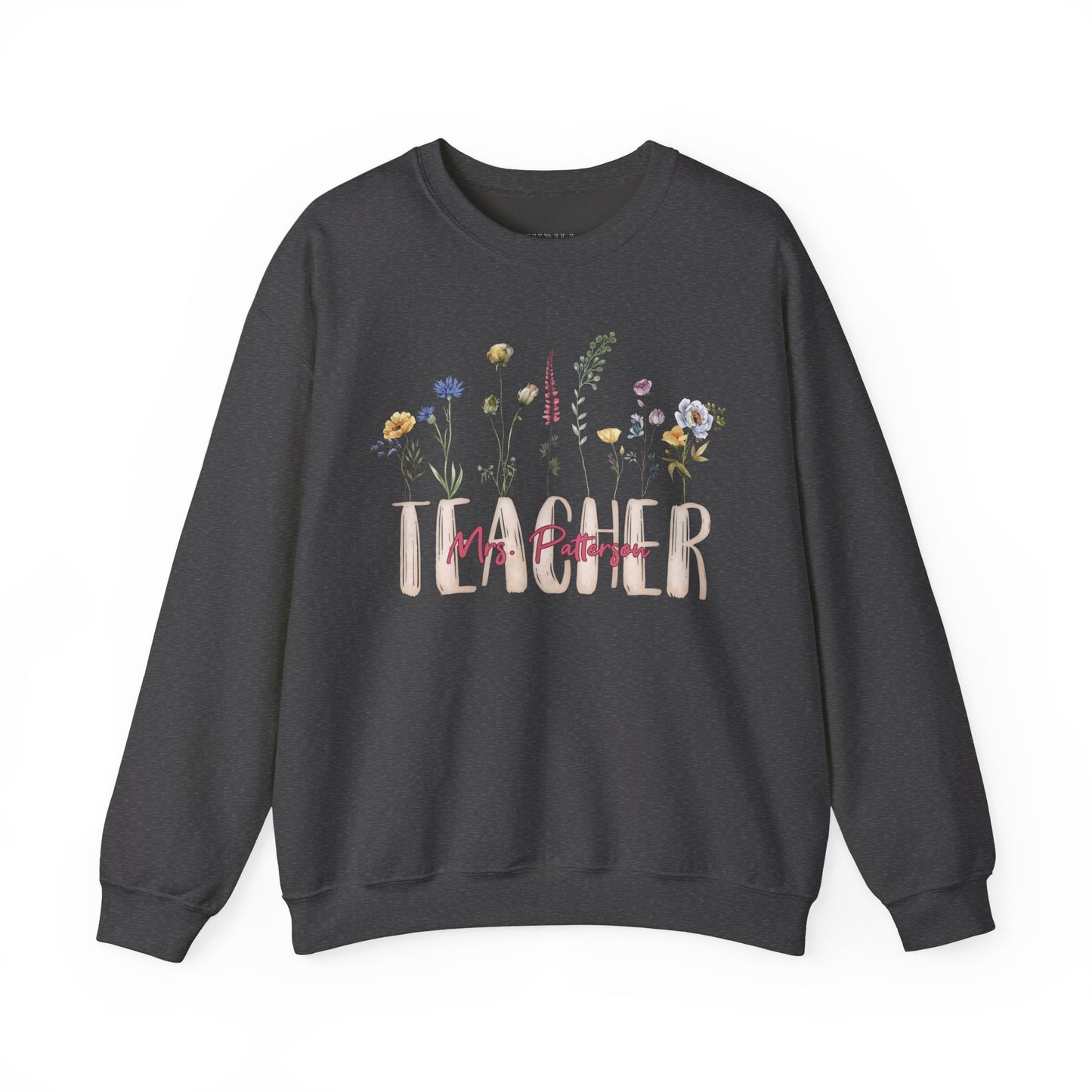 Watercolor Teacher Sweatshirt - Personalized