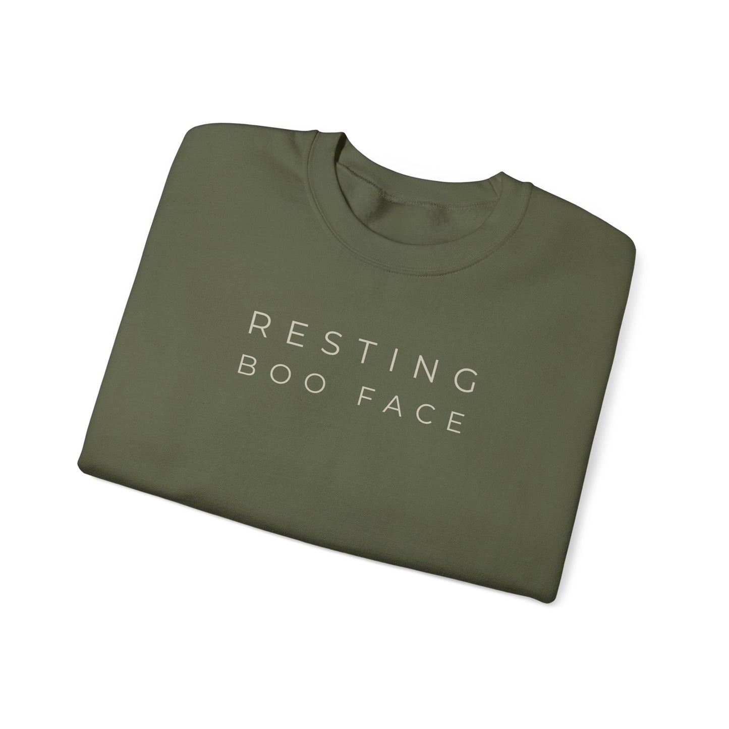 Resting BOO Face - Casual chic Halloween Sweatshirt