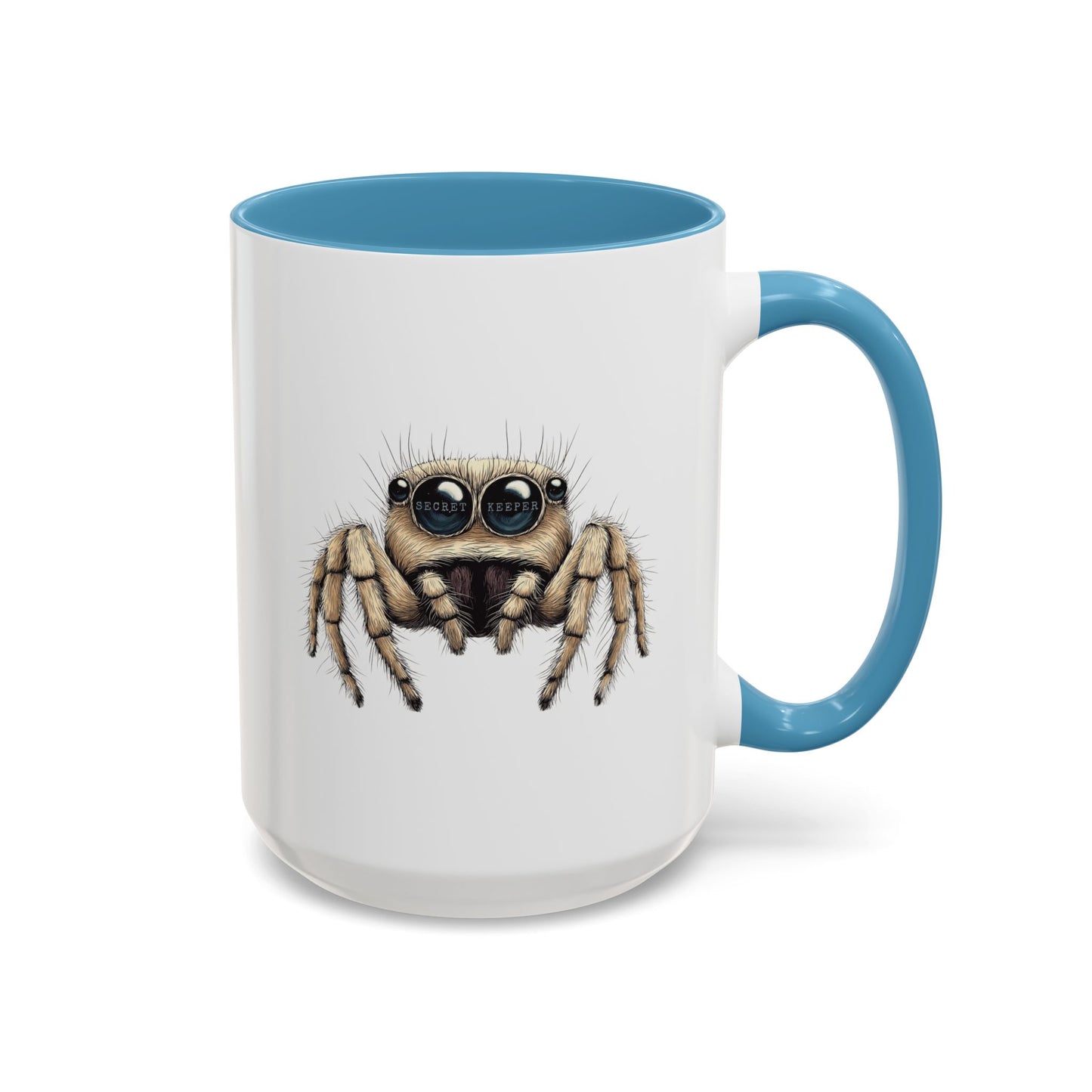 Cute Jumping Spider Mug - SECRET KEEPER