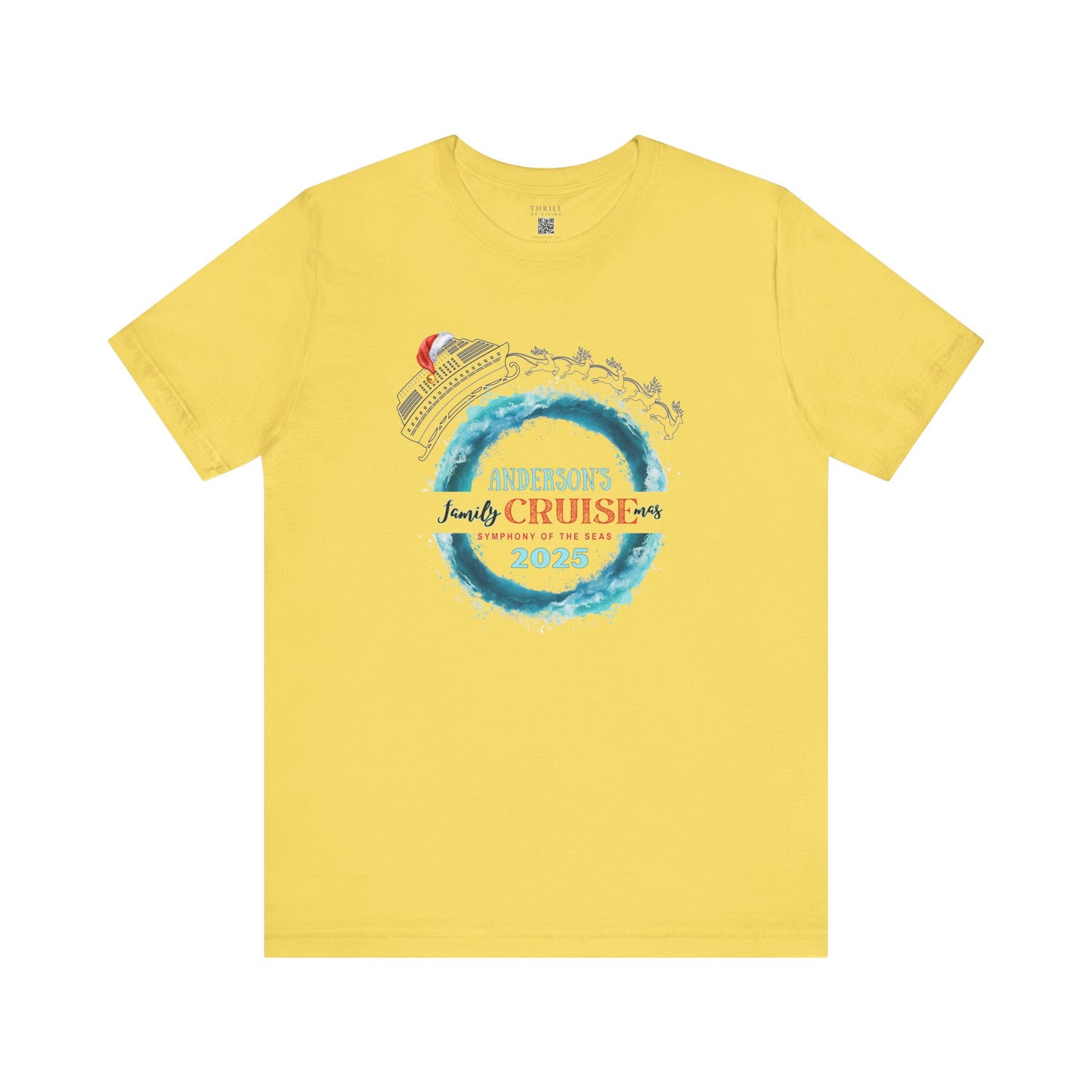 Personalized Family CRUISE Christmas T-shirt