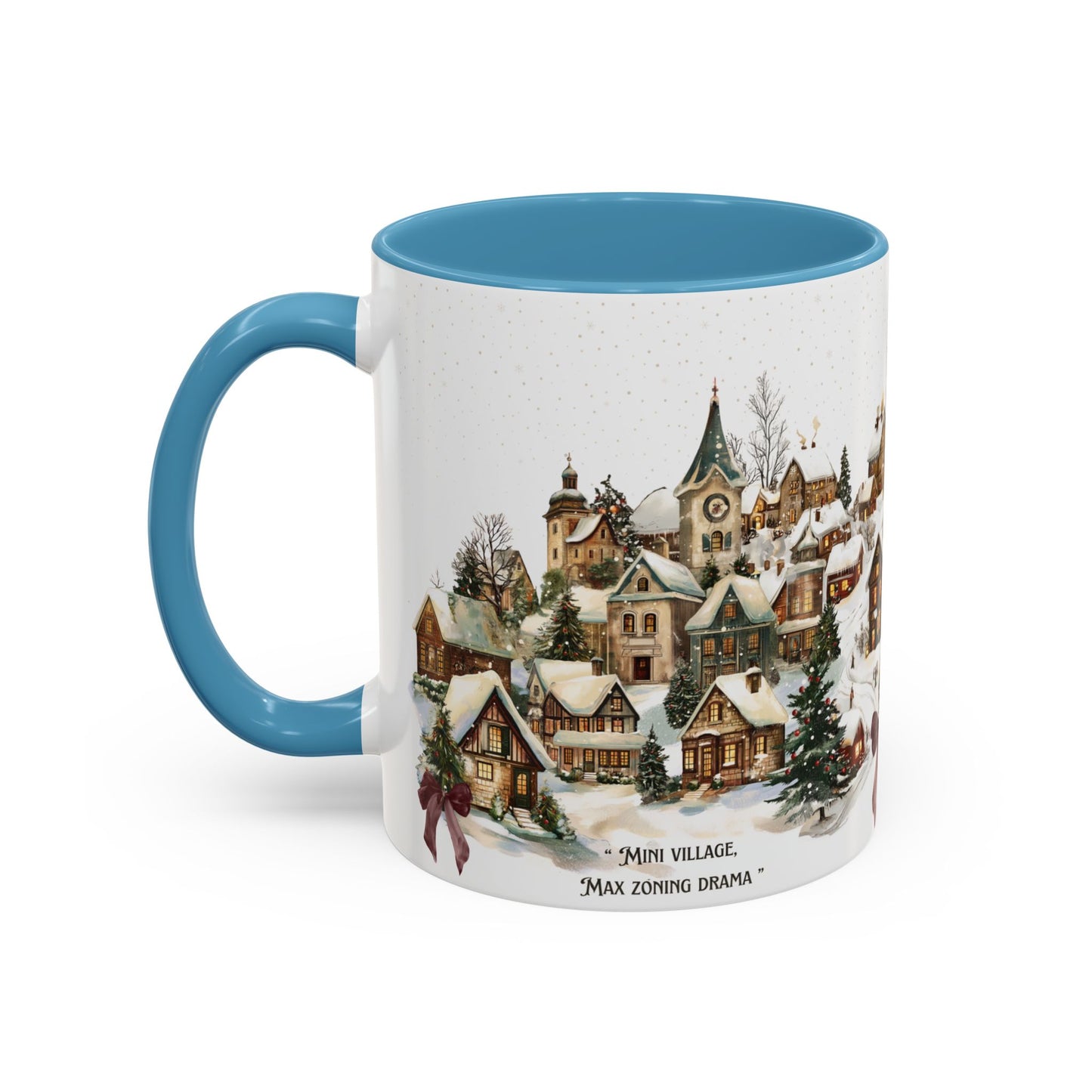 Tiny Christmas Village Mug