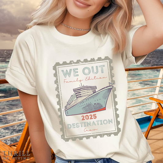Custom Vintage Cruise Crew T-shirt