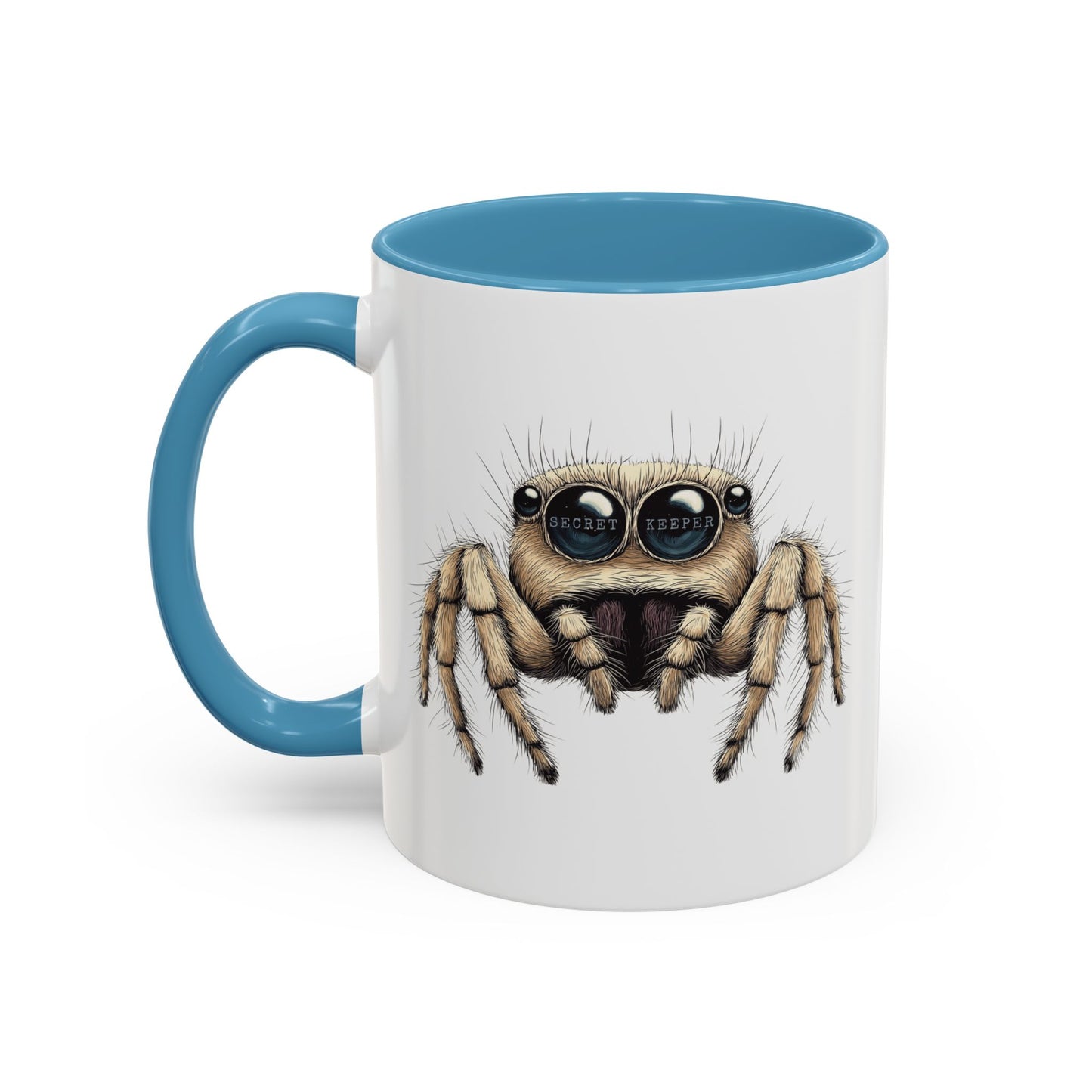 Cute Jumping Spider Mug - SECRET KEEPER