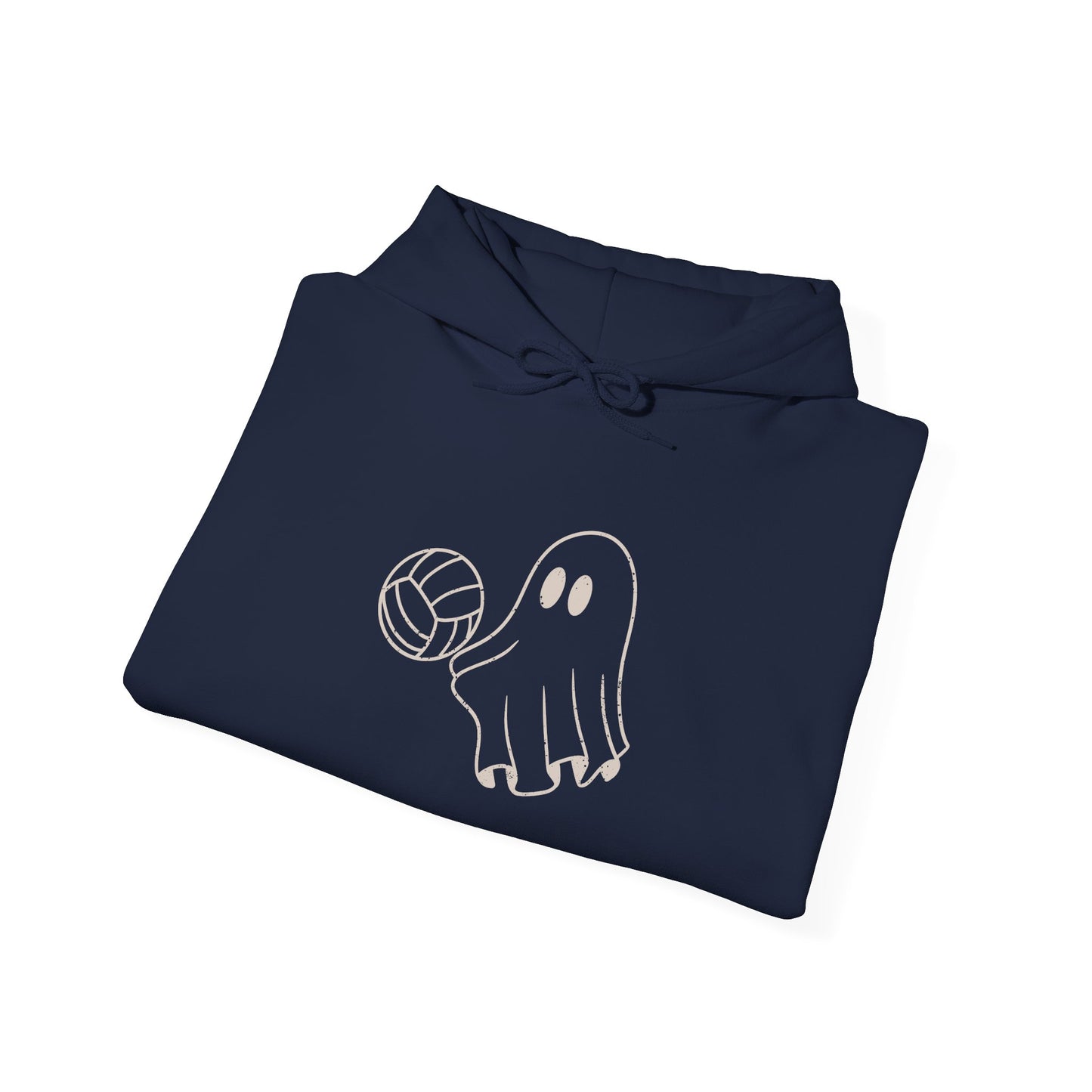 Volleyball Ghost Hoodie - Unisex Halloween hoodie