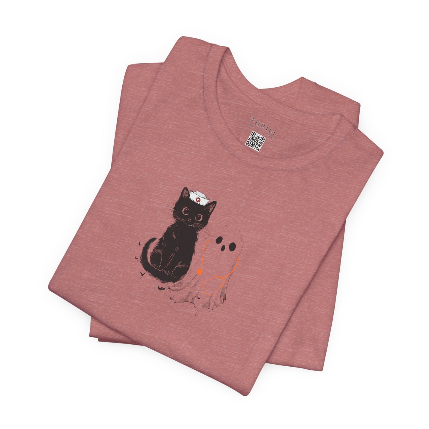 Spooky Nurse Halloween T-shirt