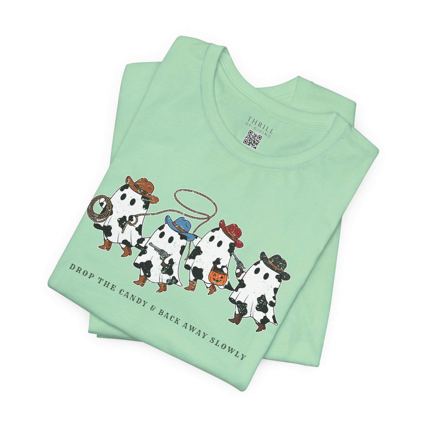 Funny Halloween shirt - Drop the Candy and Back Away Slowly
