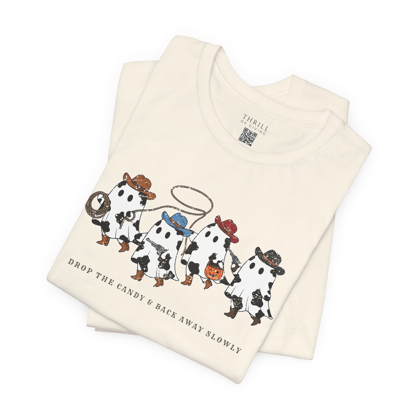 Funny Halloween shirt - Drop the Candy and Back Away Slowly