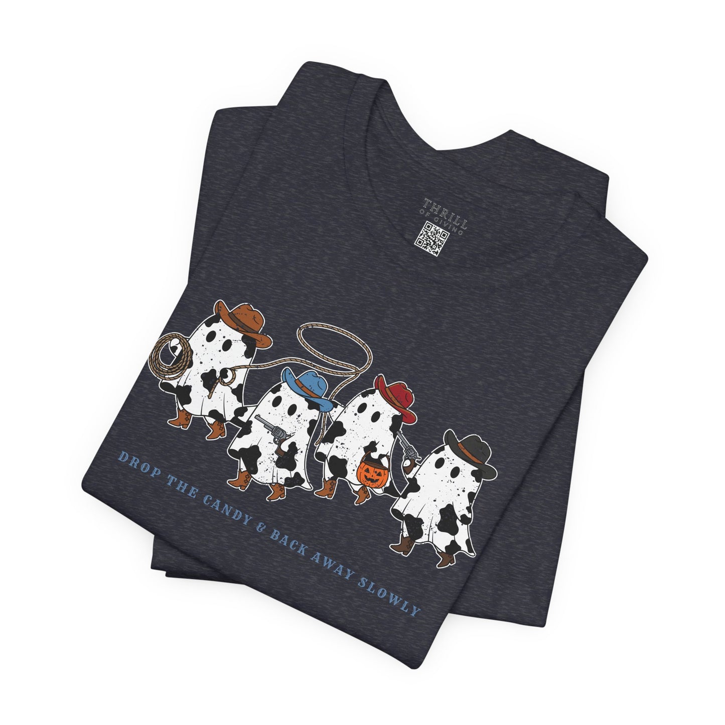 Funny Halloween shirt - Drop the Candy and Back Away Slowly