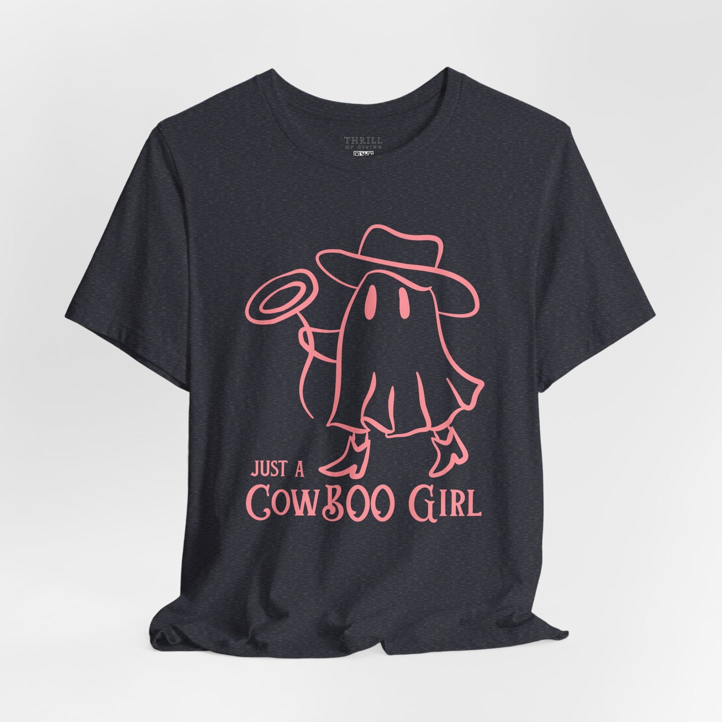 Cowgirl Halloween shirt - Cute Girly Ghost Cowgirl