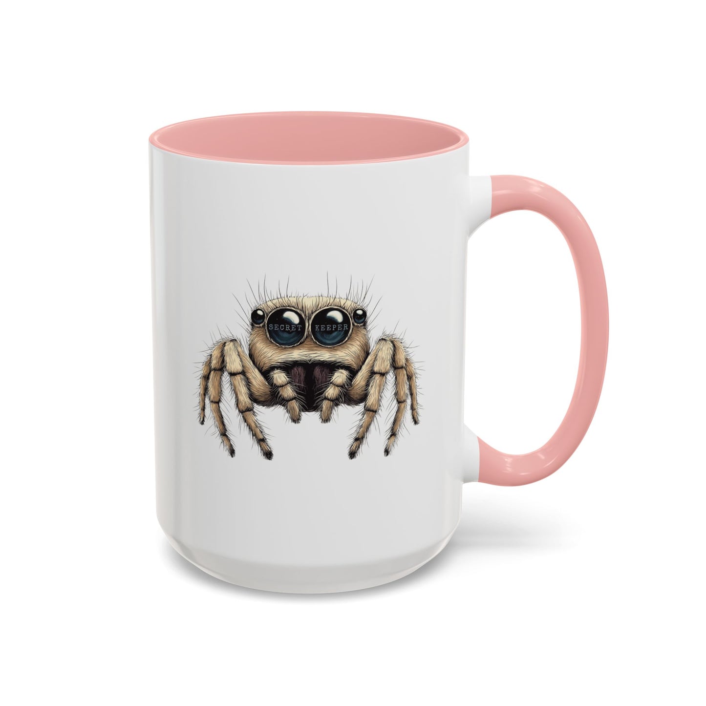Cute Jumping Spider Mug - SECRET KEEPER