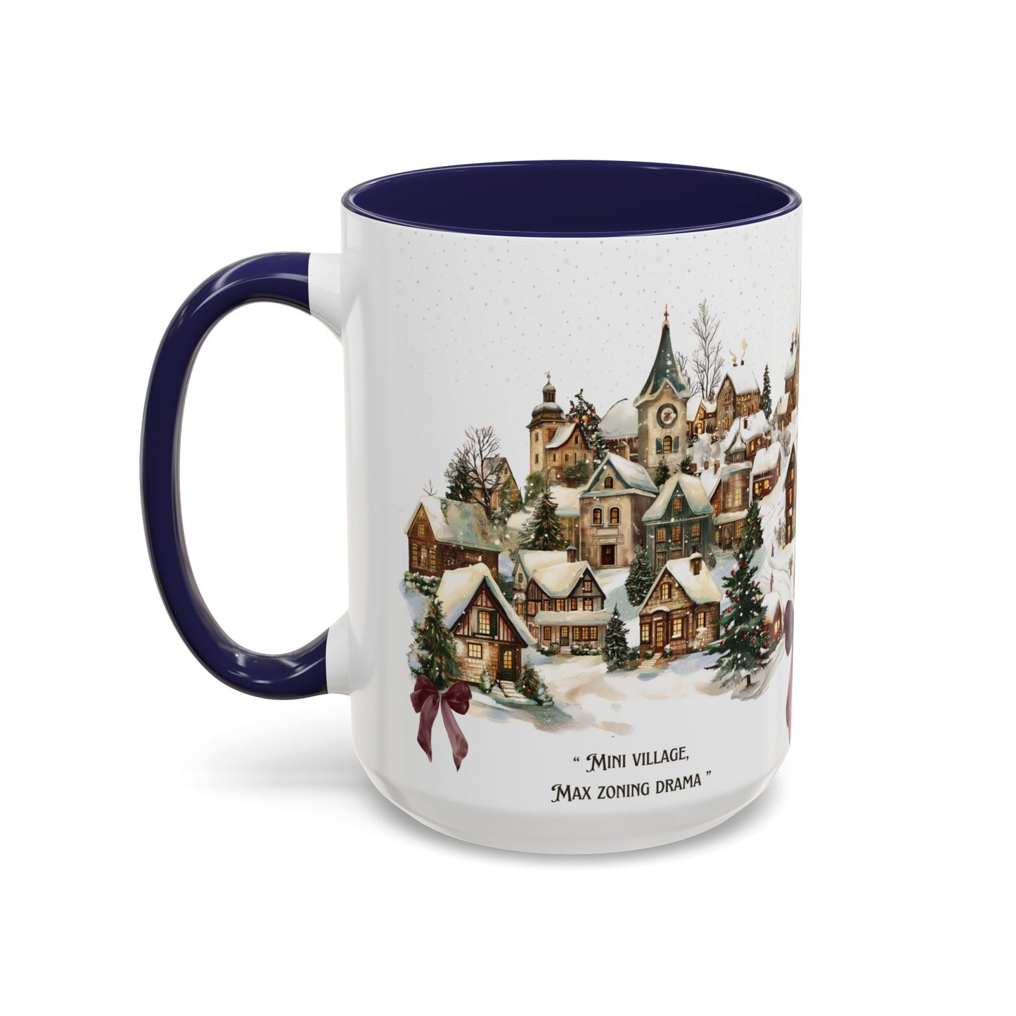 Tiny Christmas Village Mug