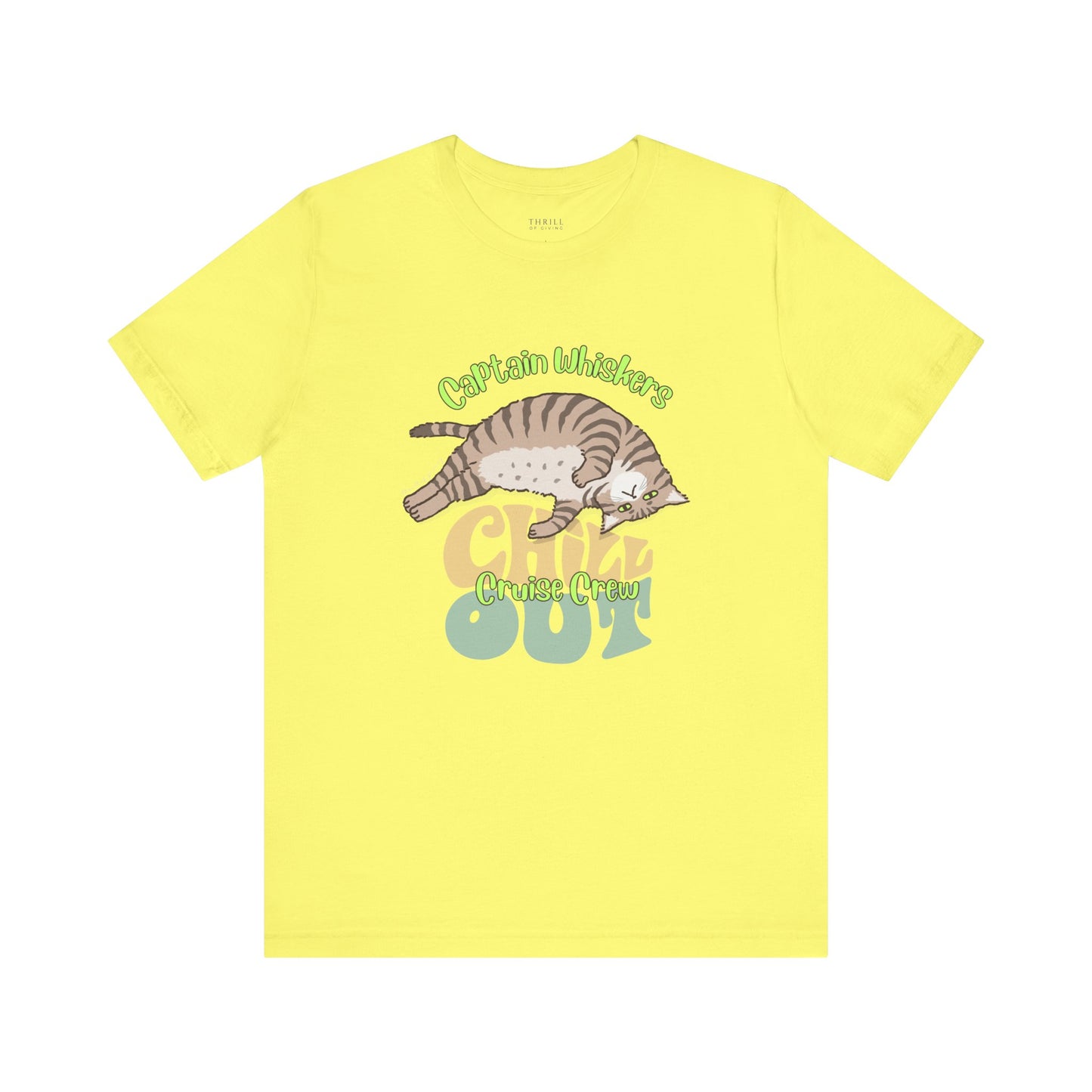 Captain Whiskers Cruise Crew Tee