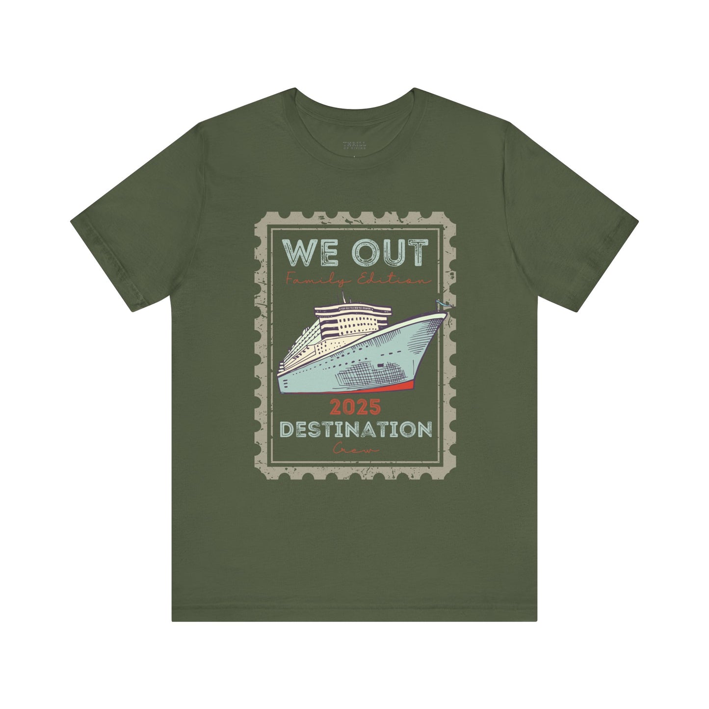 Custom Vintage Cruise Crew T-shirt