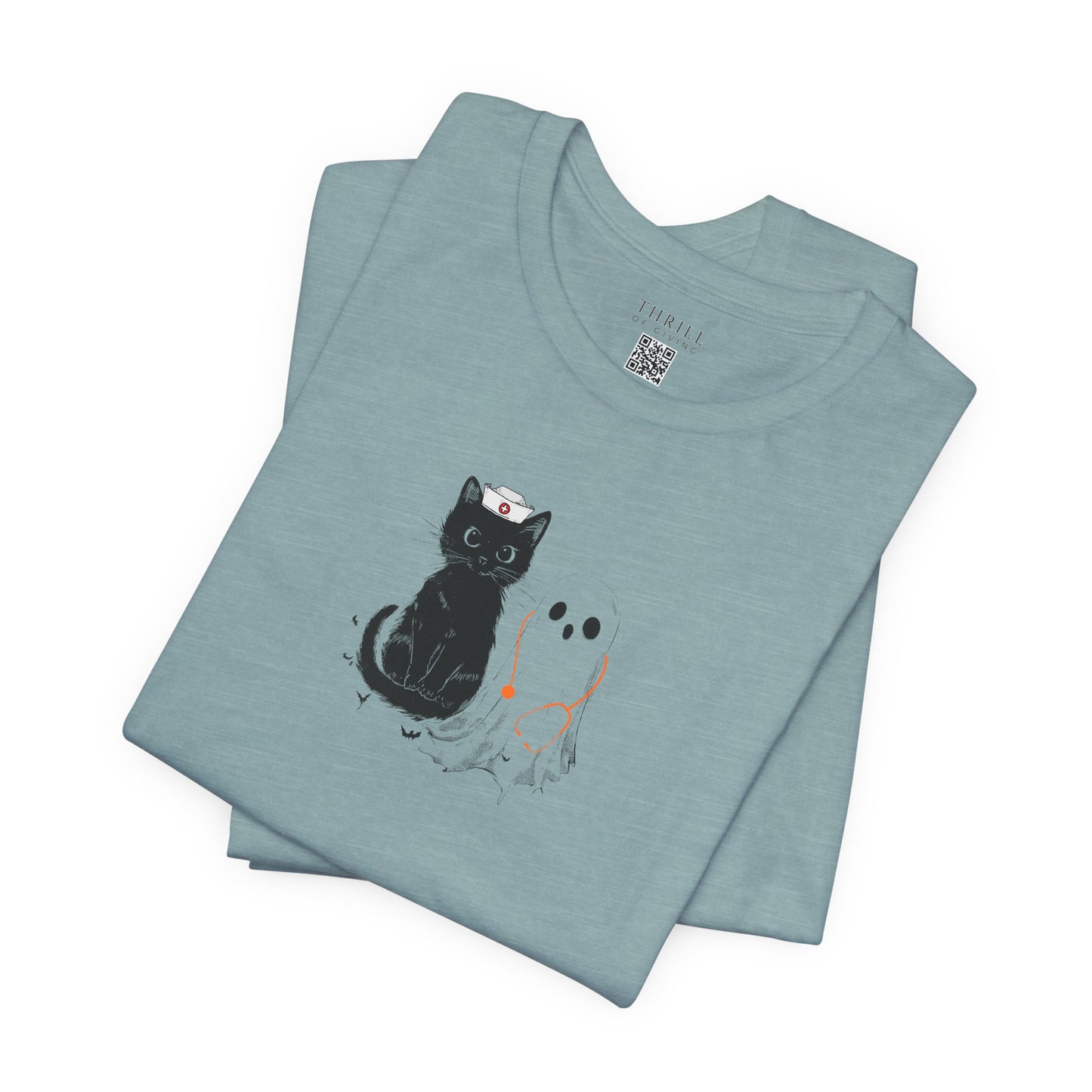 Spooky Nurse Halloween T-shirt