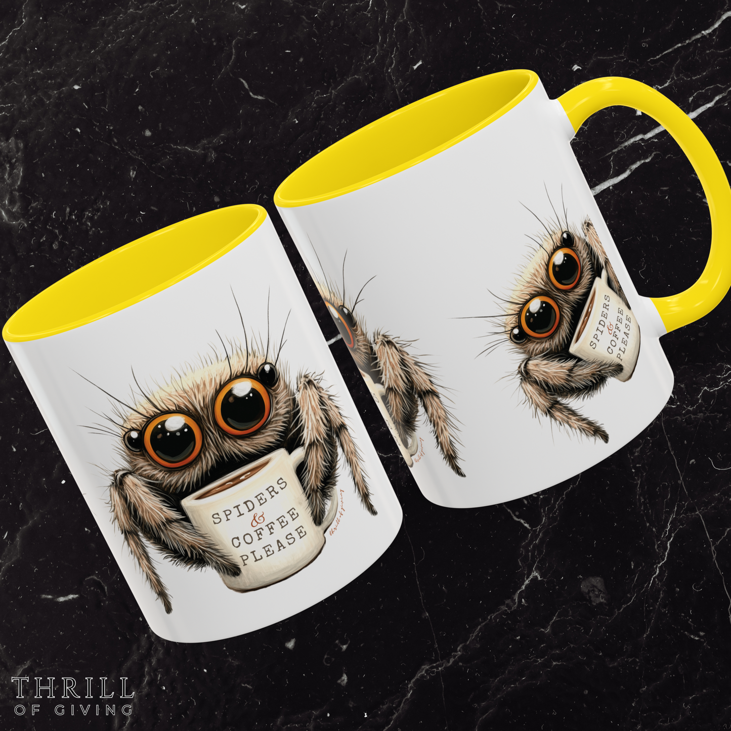Spiders & Coffee Please MUG