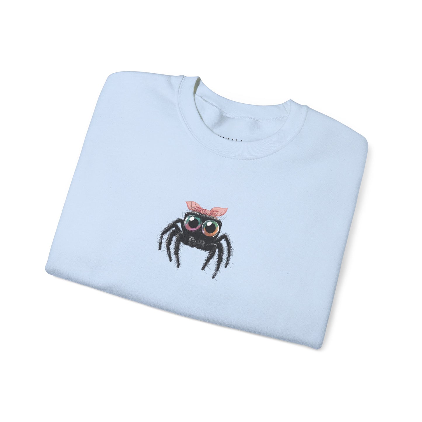 Pink Bow Jumping Spider Sweatshirt