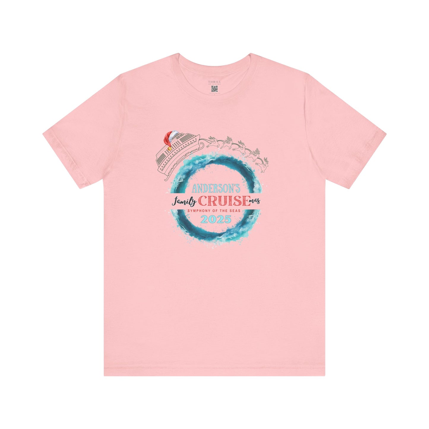 Personalized Family CRUISE Christmas T-shirt