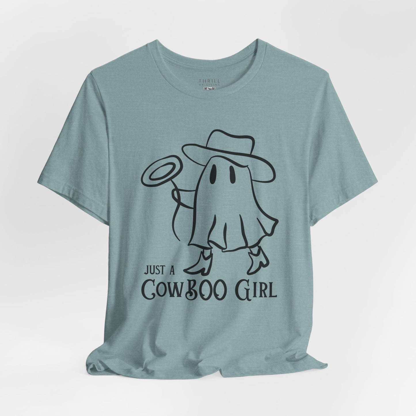Cowgirl Halloween shirt - Cute Girly Ghost Cowgirl