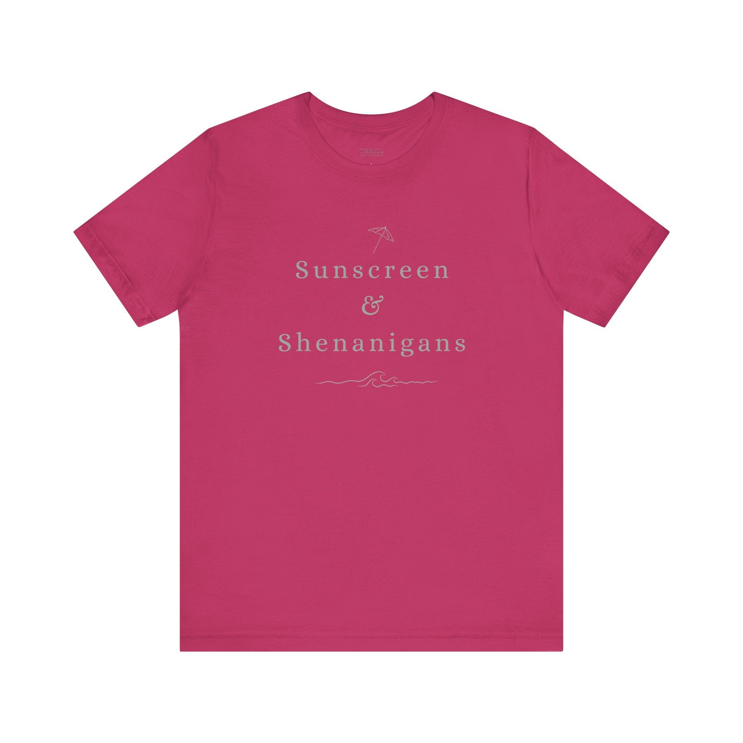 Funny Sunscreen & Shenanigans T-Shirt
