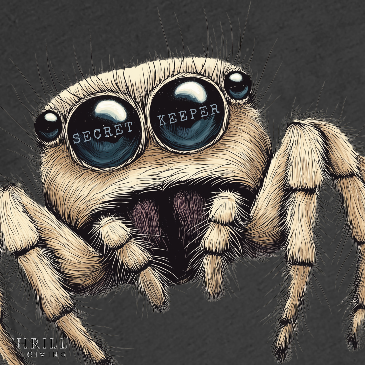 SECRET KEEPER - Jumping Spider Tee