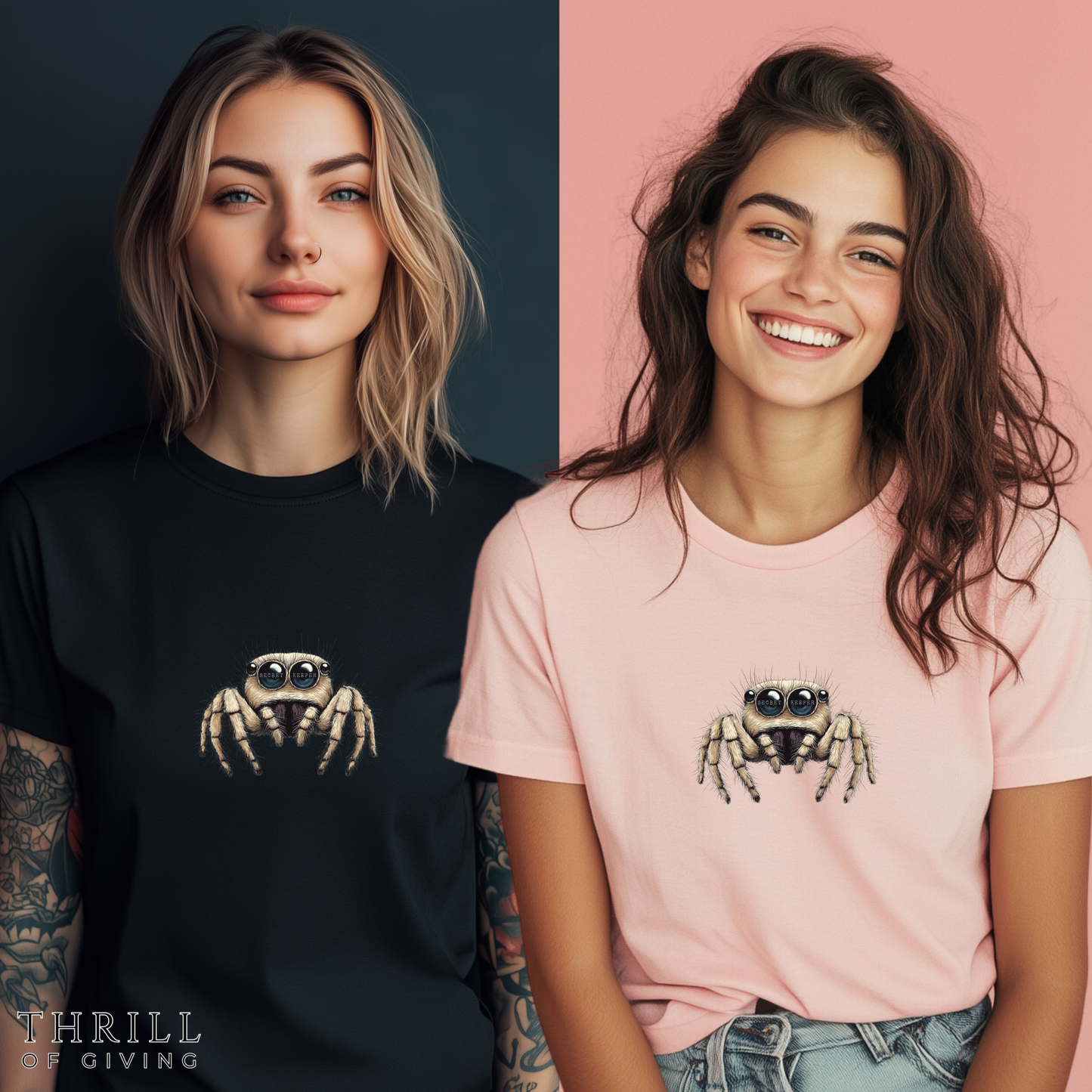 SECRET KEEPER - Jumping Spider Tee