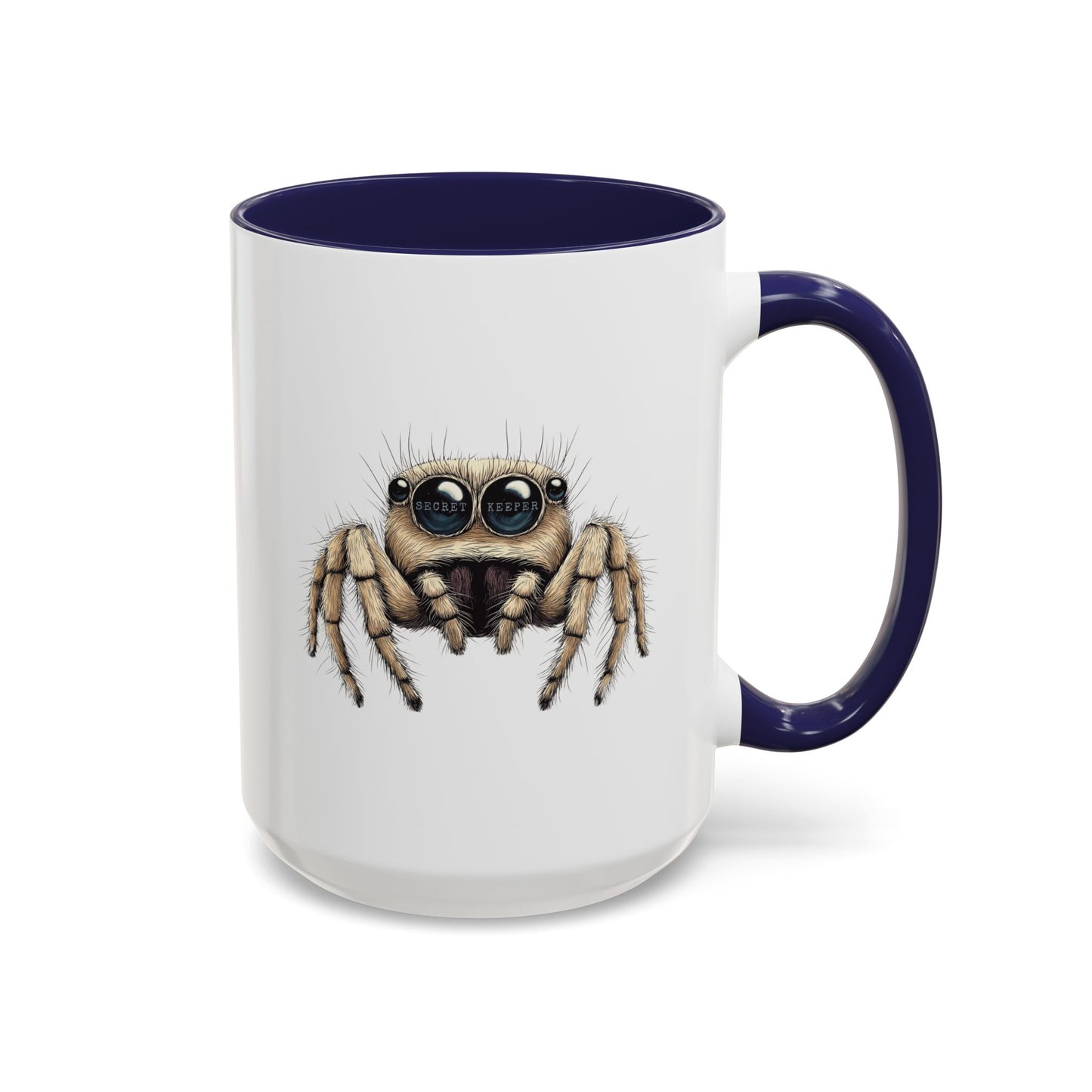 Cute Jumping Spider Mug - SECRET KEEPER