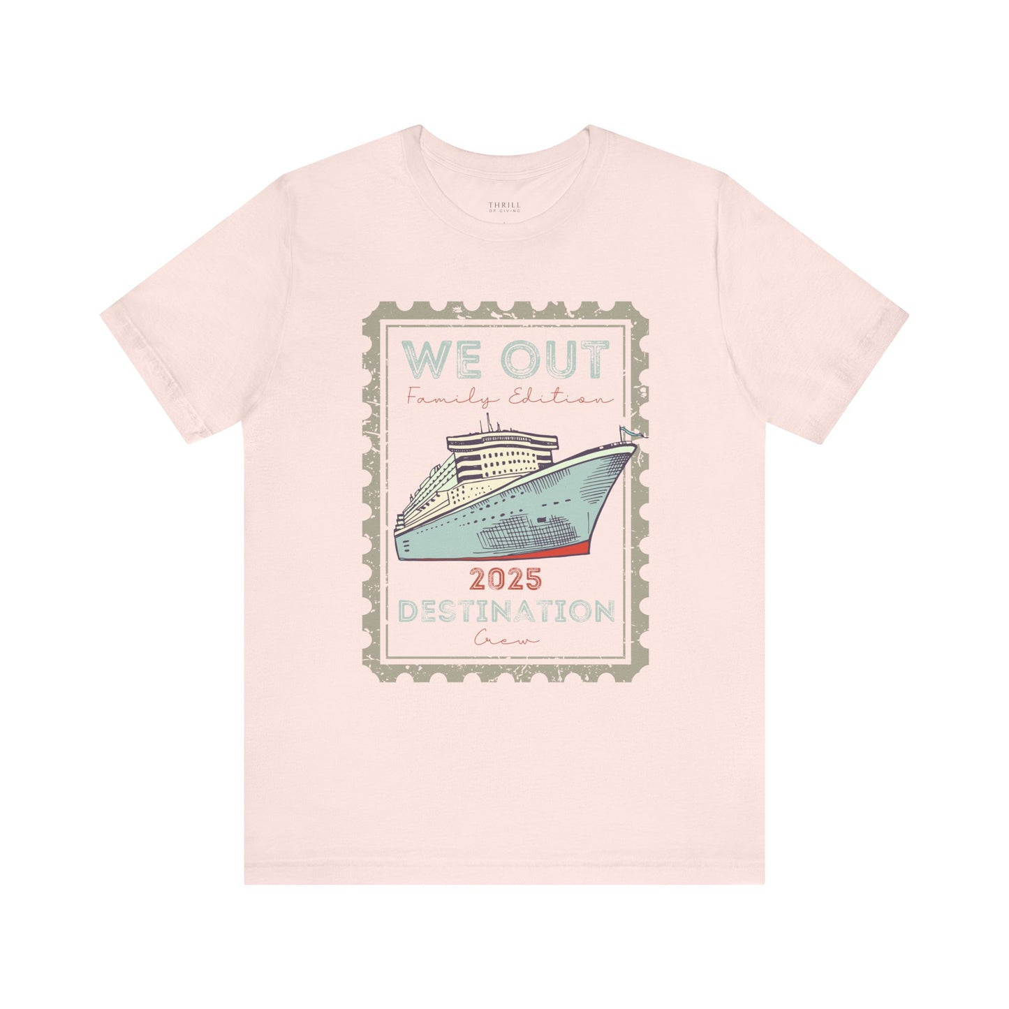 Custom Vintage Cruise Crew T-shirt