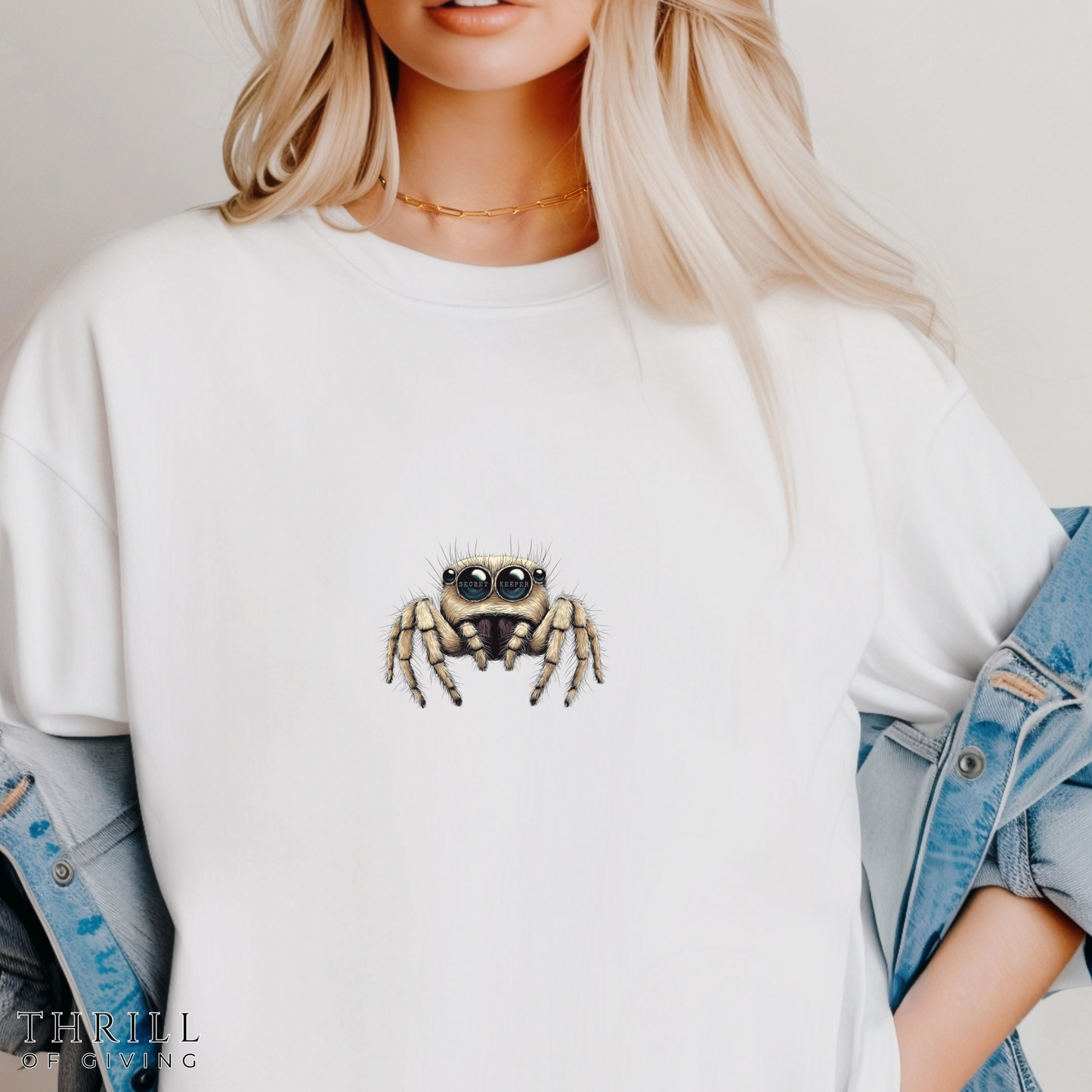 SECRET KEEPER - Jumping Spider Tee