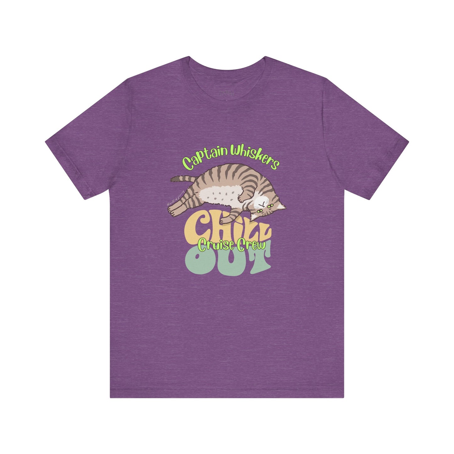Captain Whiskers Cruise Crew Tee