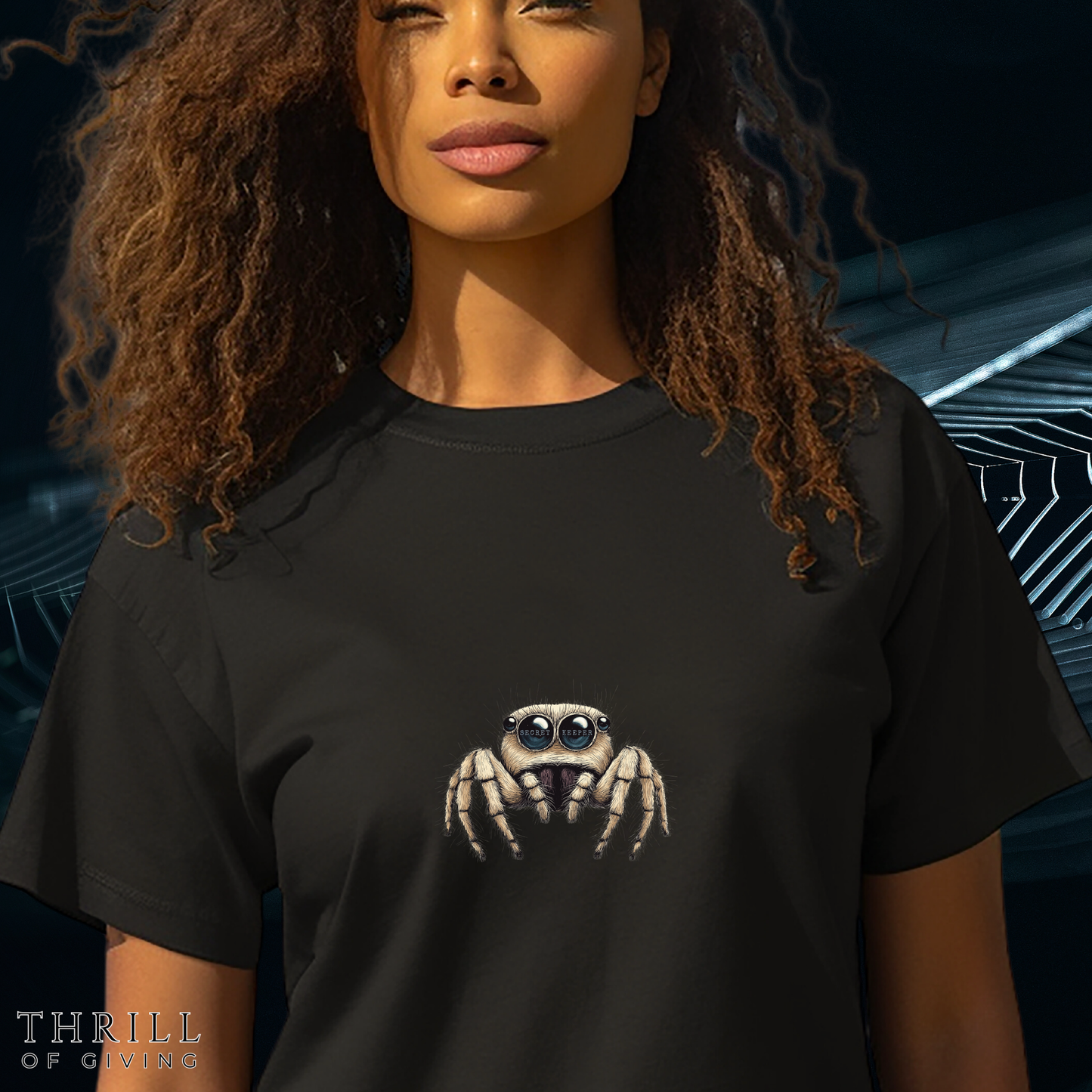 SECRET KEEPER - Jumping Spider Tee